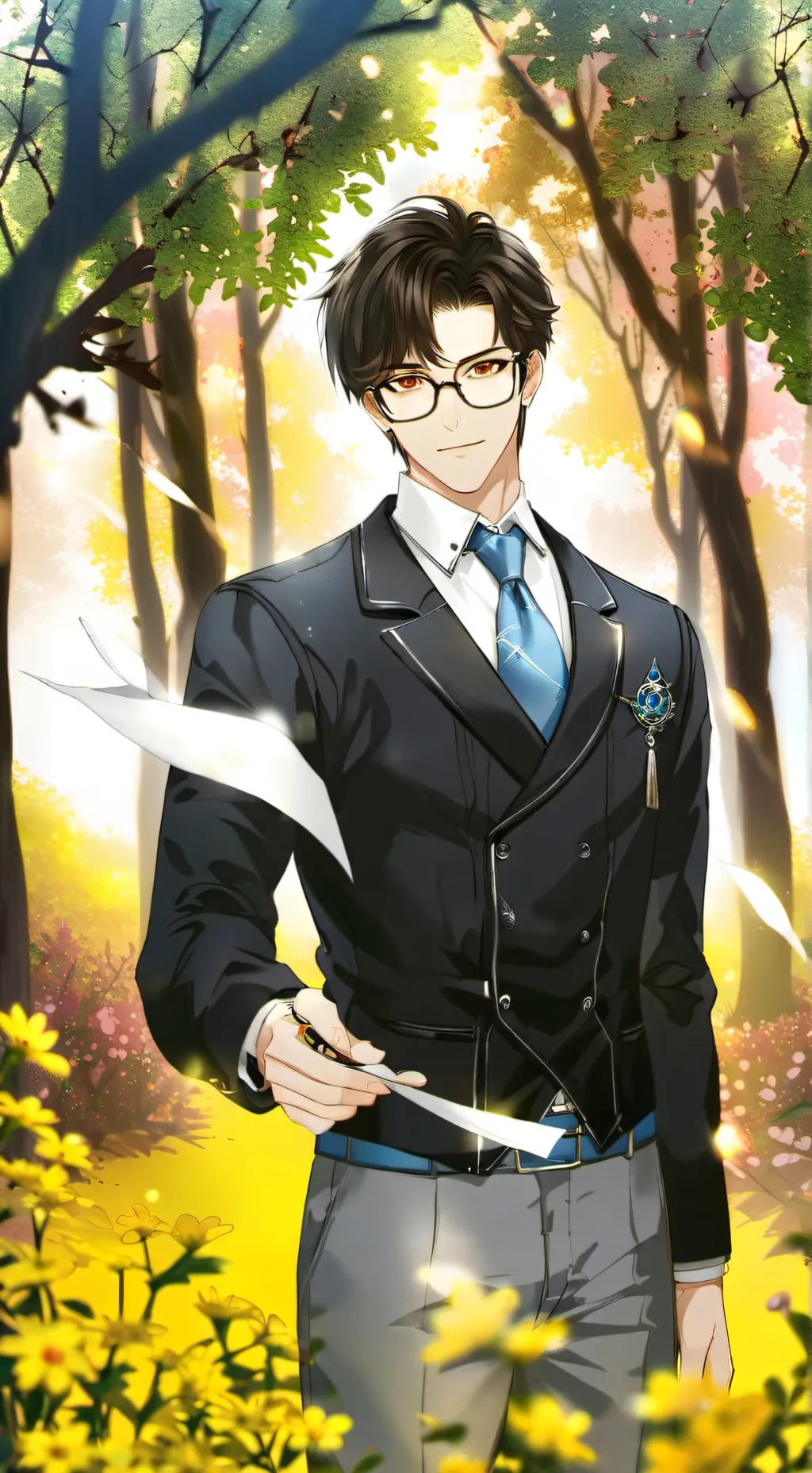 ai character: ~•Xen Dimitris•~ background