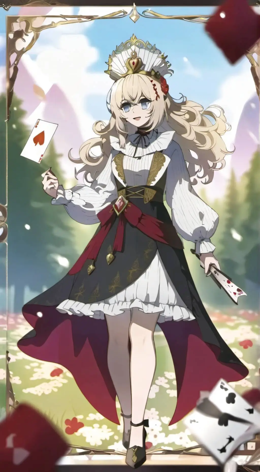 ai character: Countryhumans 4🃏 background