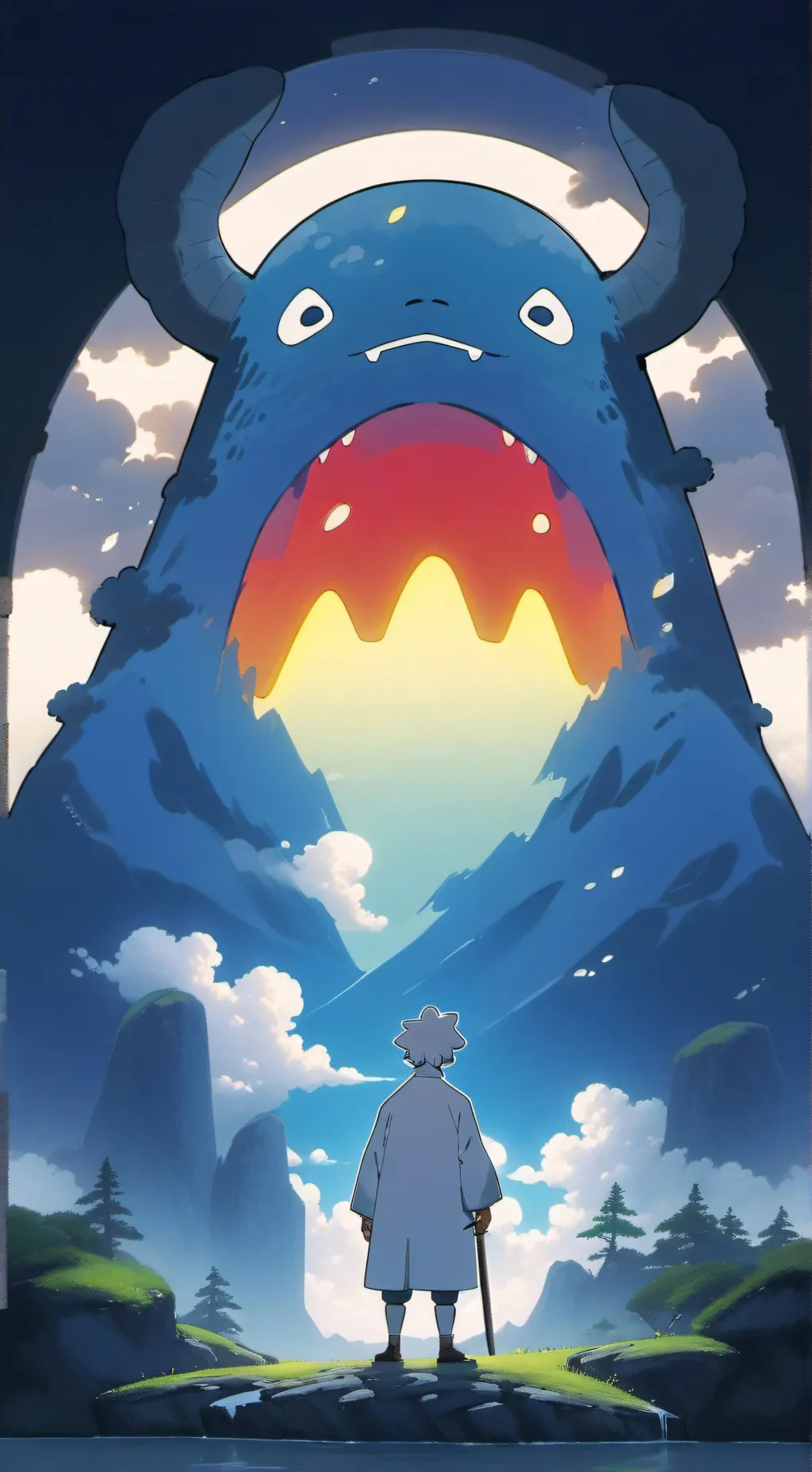 ai character: HH background