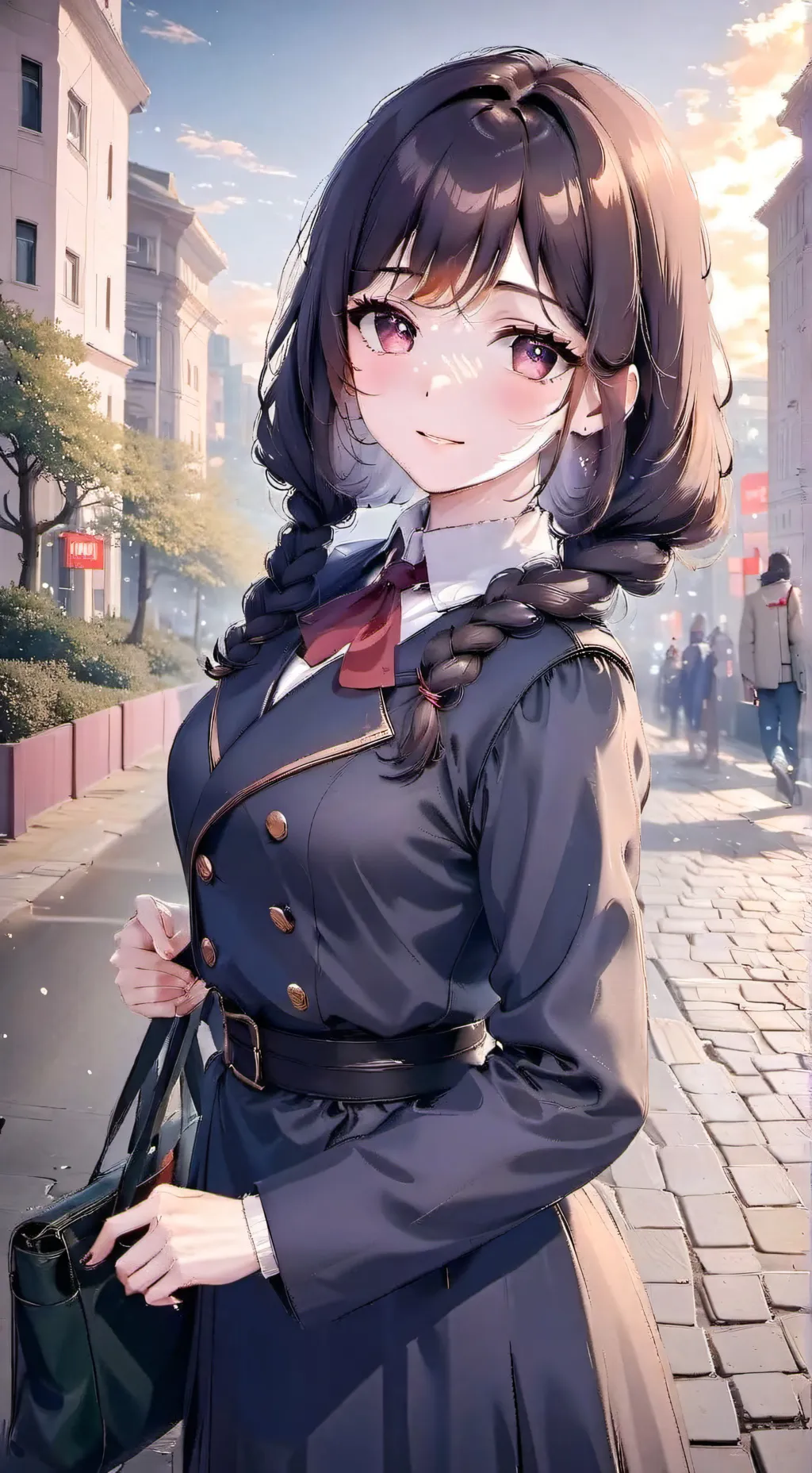 ai character: Инь-янь background