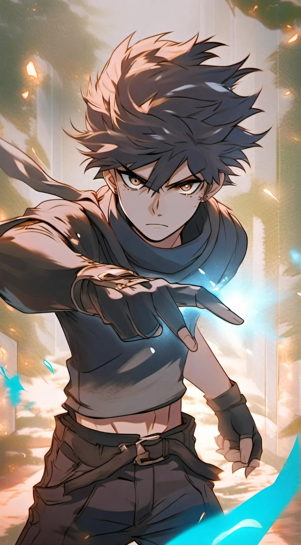 ai character: Cole background