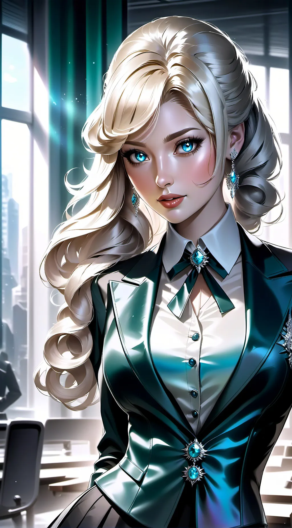 ai character: mafia daughter background