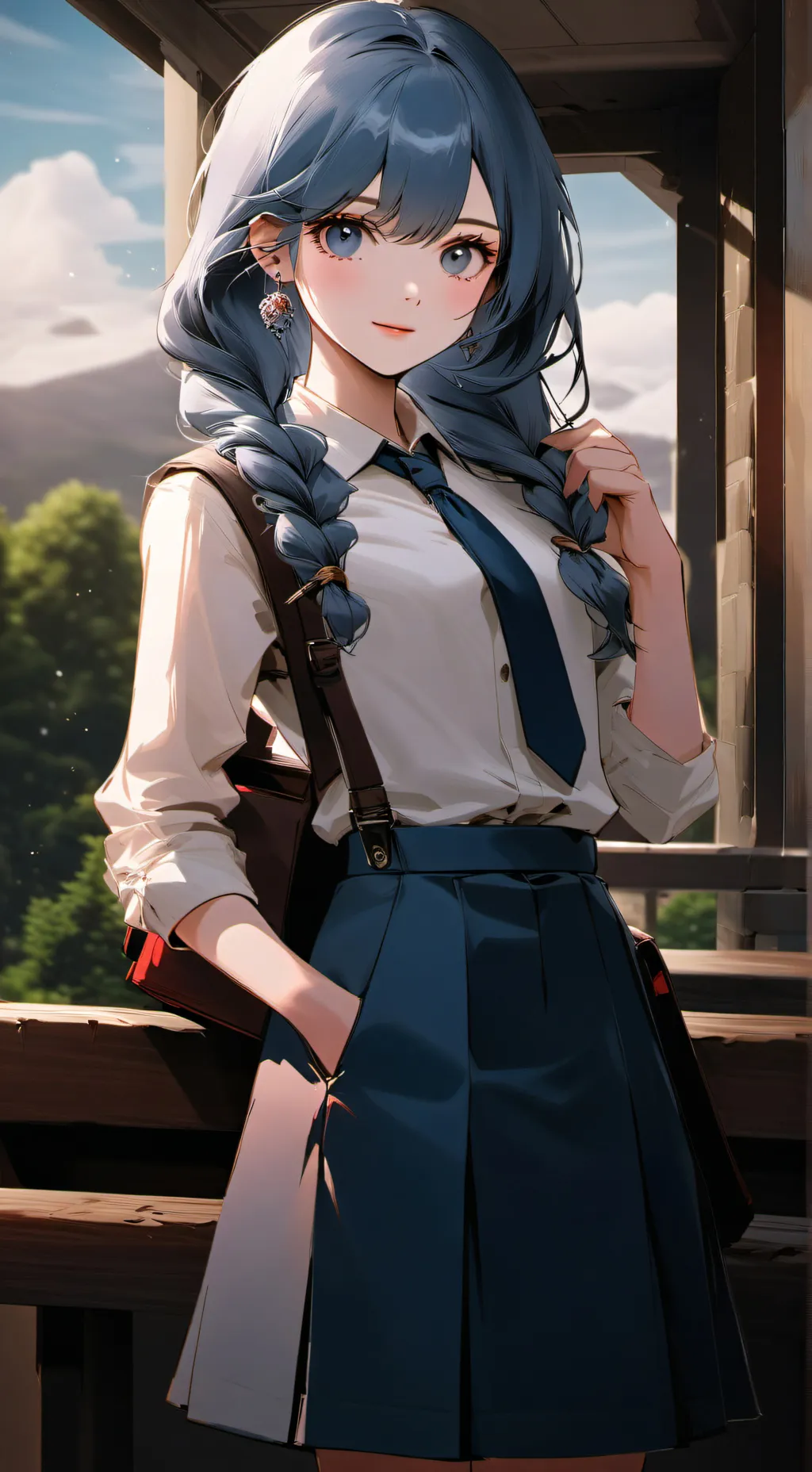 ai character: MHA sad 😢😭 background