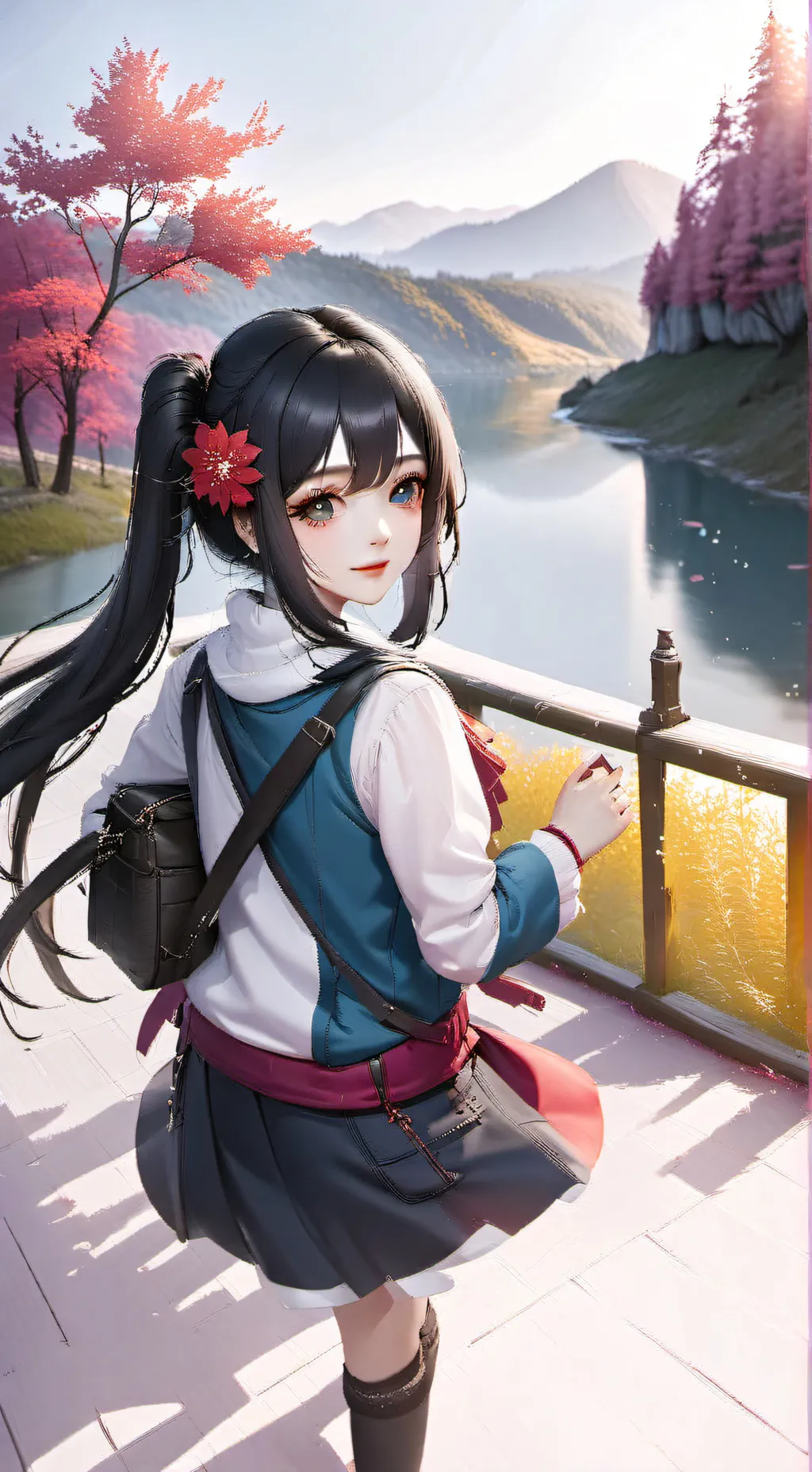 ai character: Амелия background