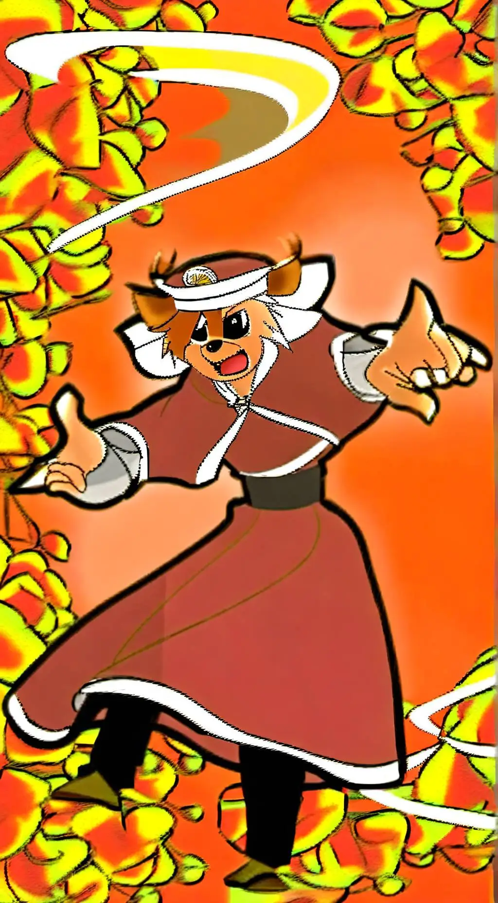 ai character: дог дэй background