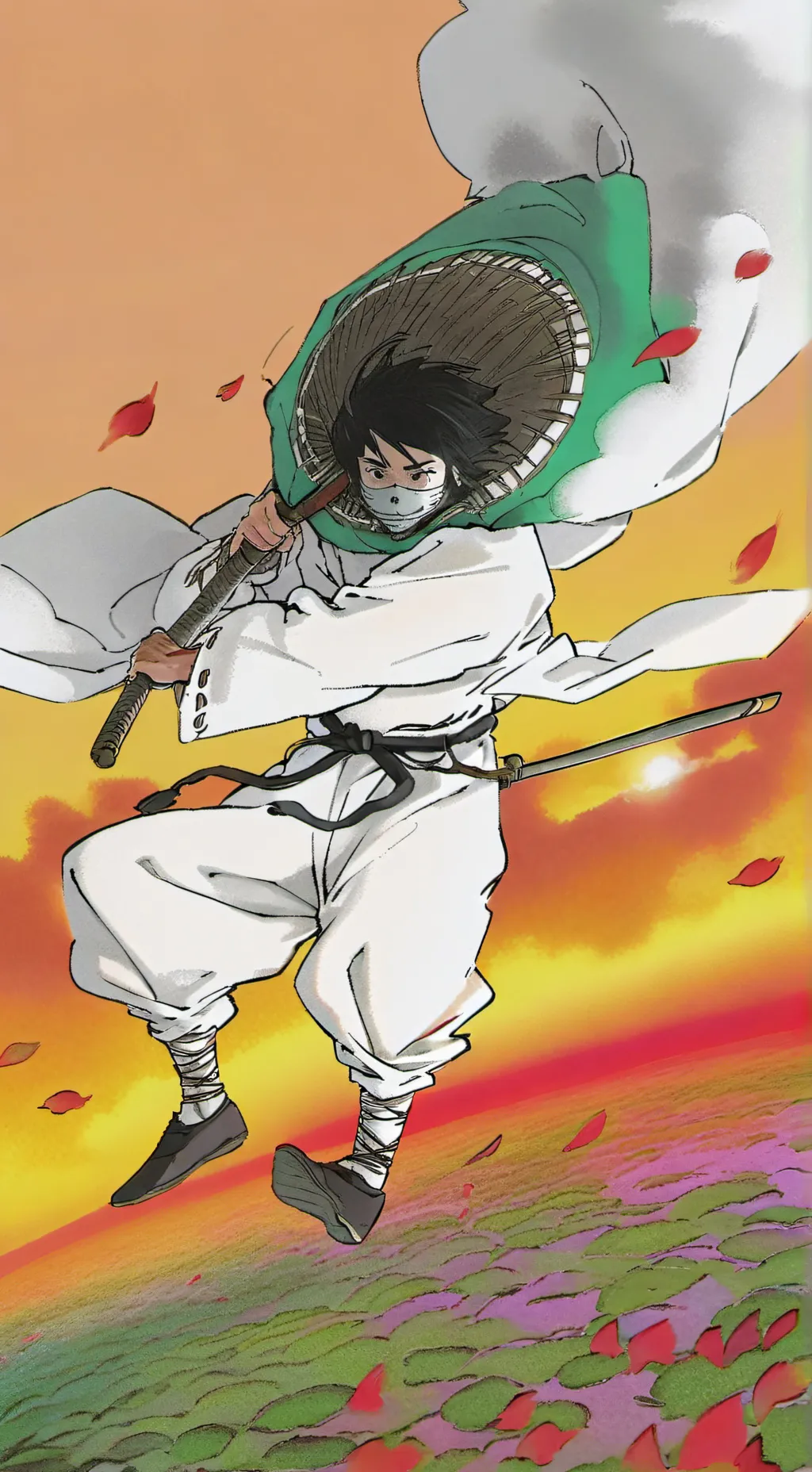 ai character: Deku background