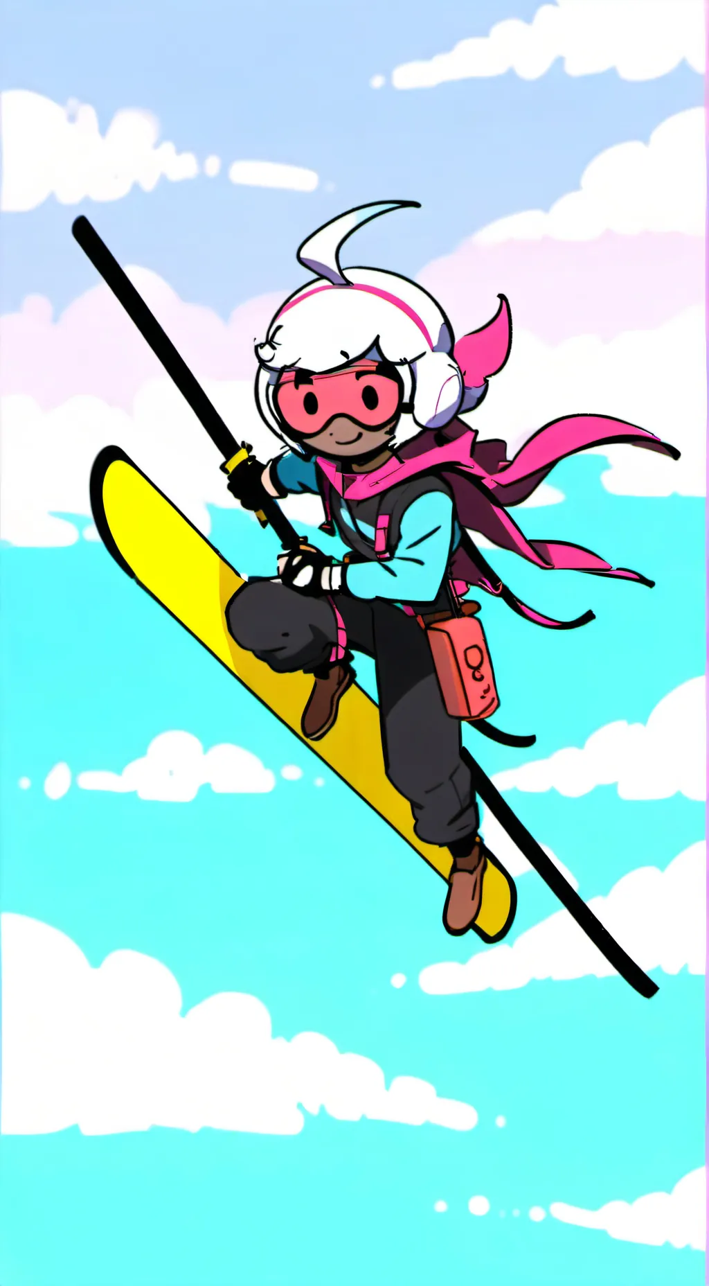 ai character: 🌱3NNY🌱 background