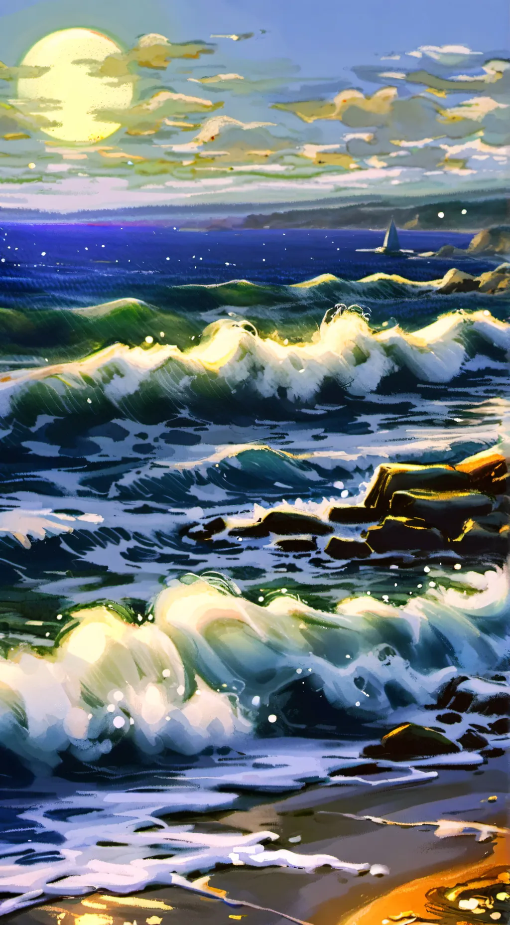 ai character: Outer banks background