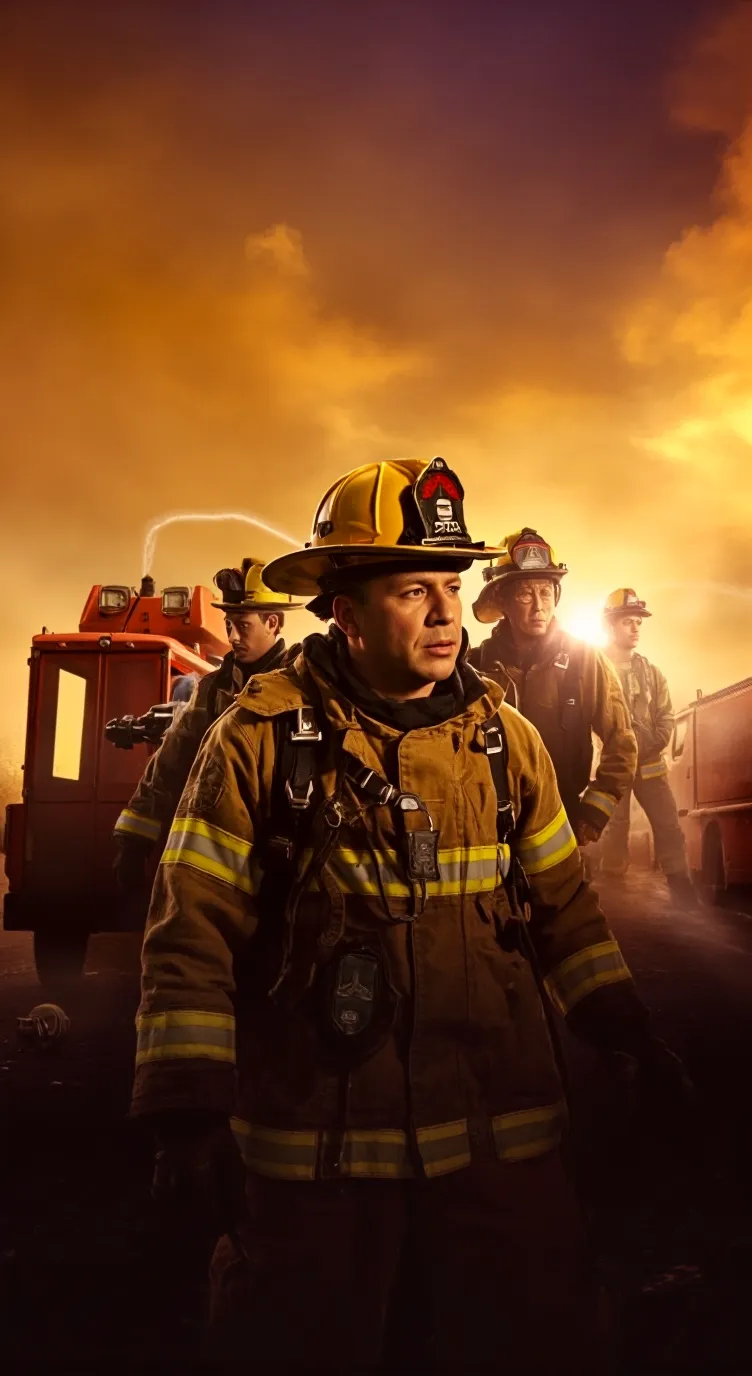 ai character: LA Fire Department background