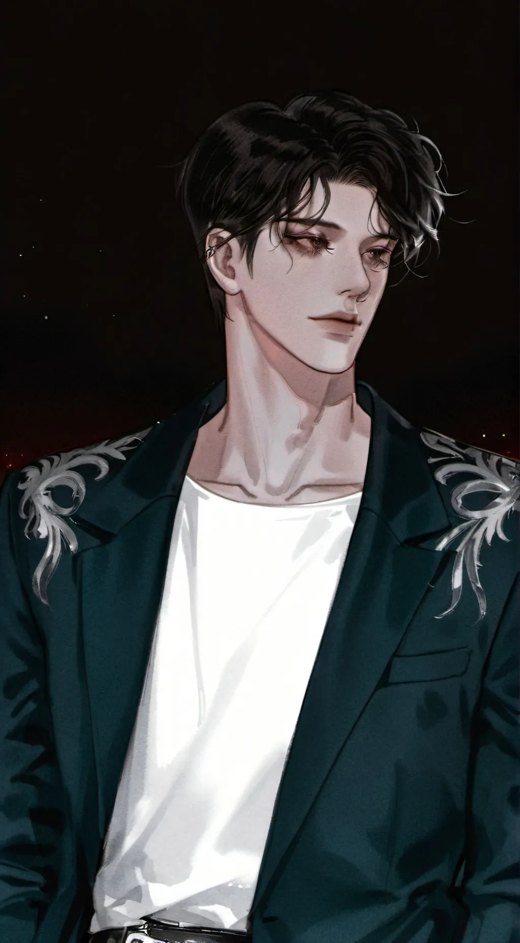 ai character: Matthew Larson-BL background