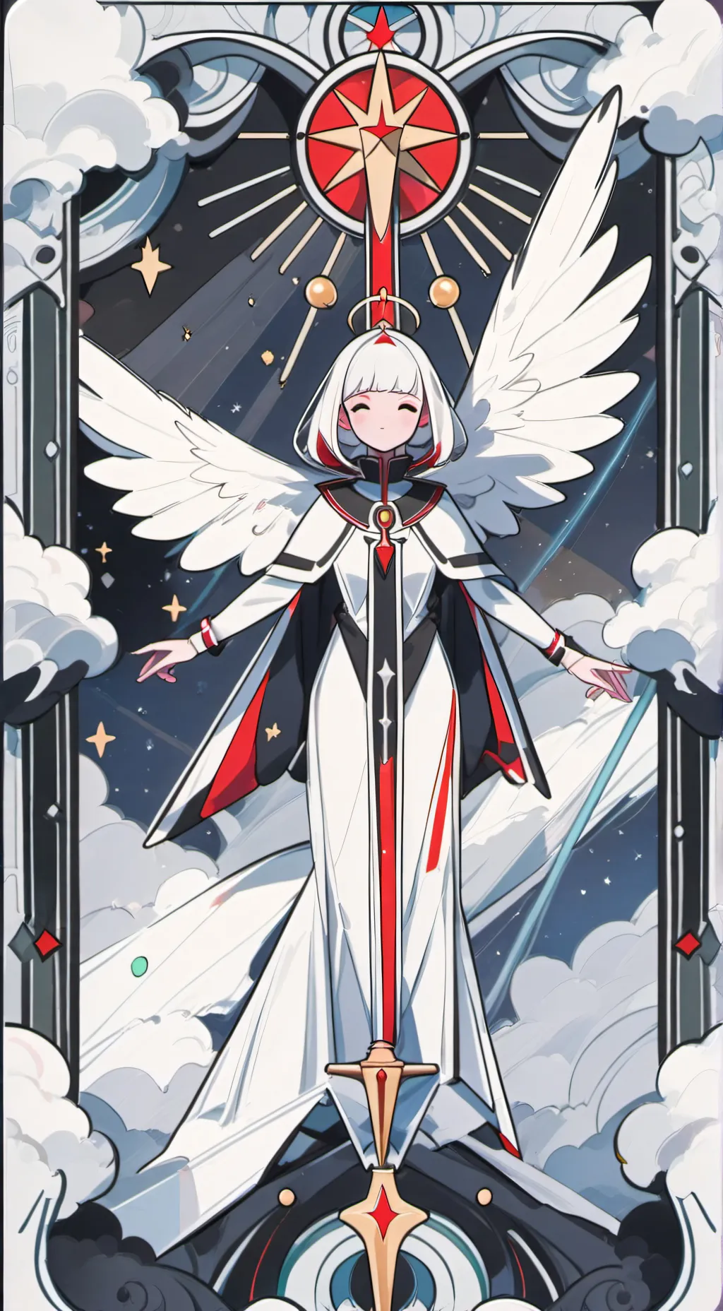 ai character: Te observan 👀 background