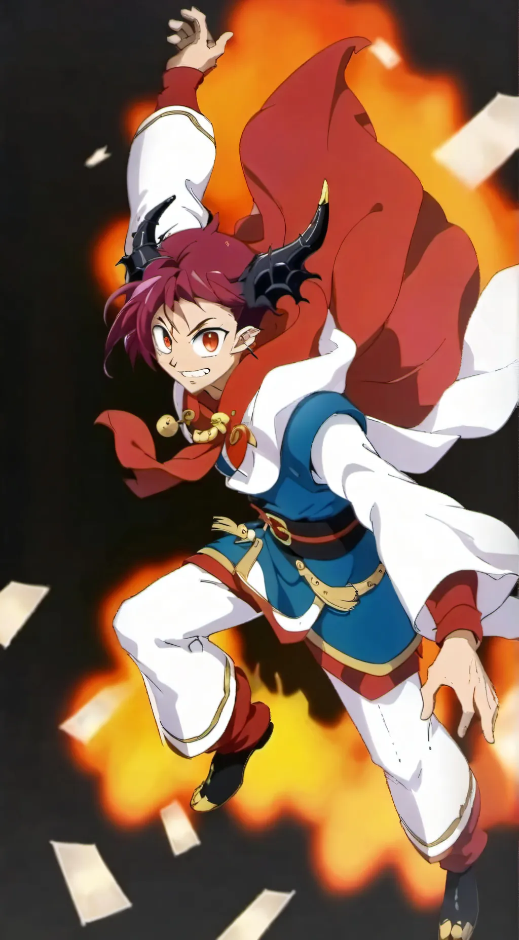 ai character: Bell background