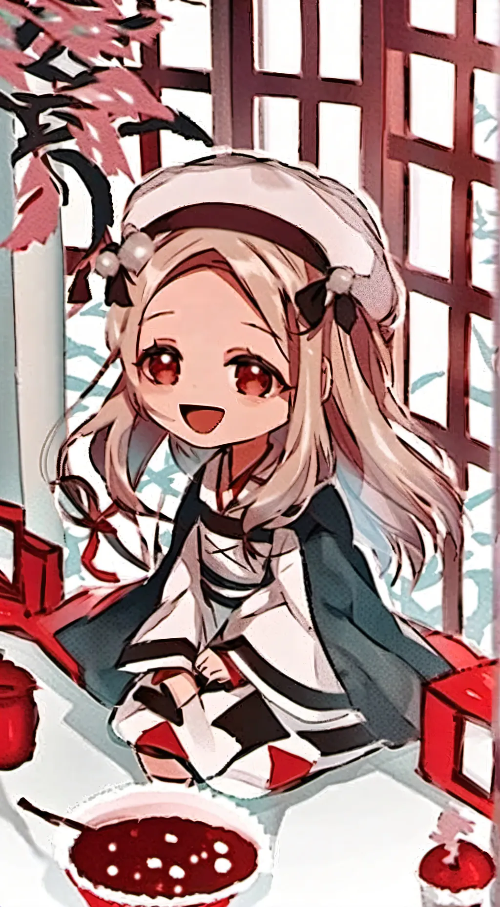 ai character: KNY SLEEPOVER background