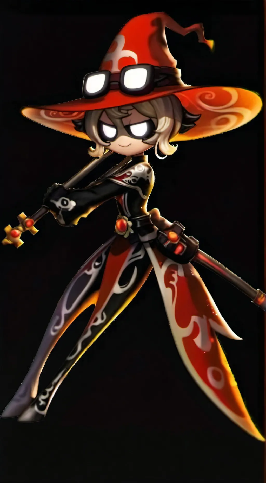 ai character: Panic au background