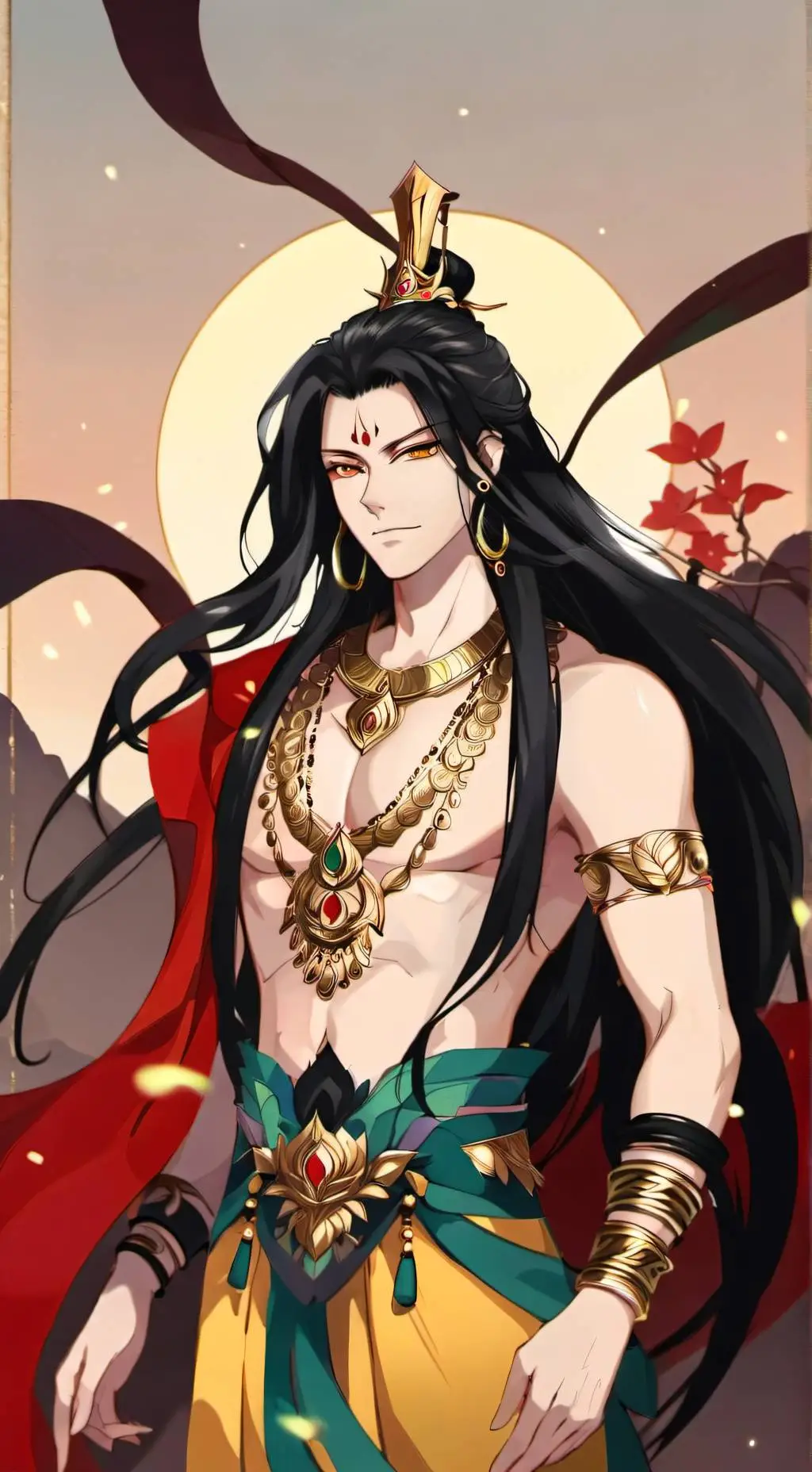 ai character: Asura background