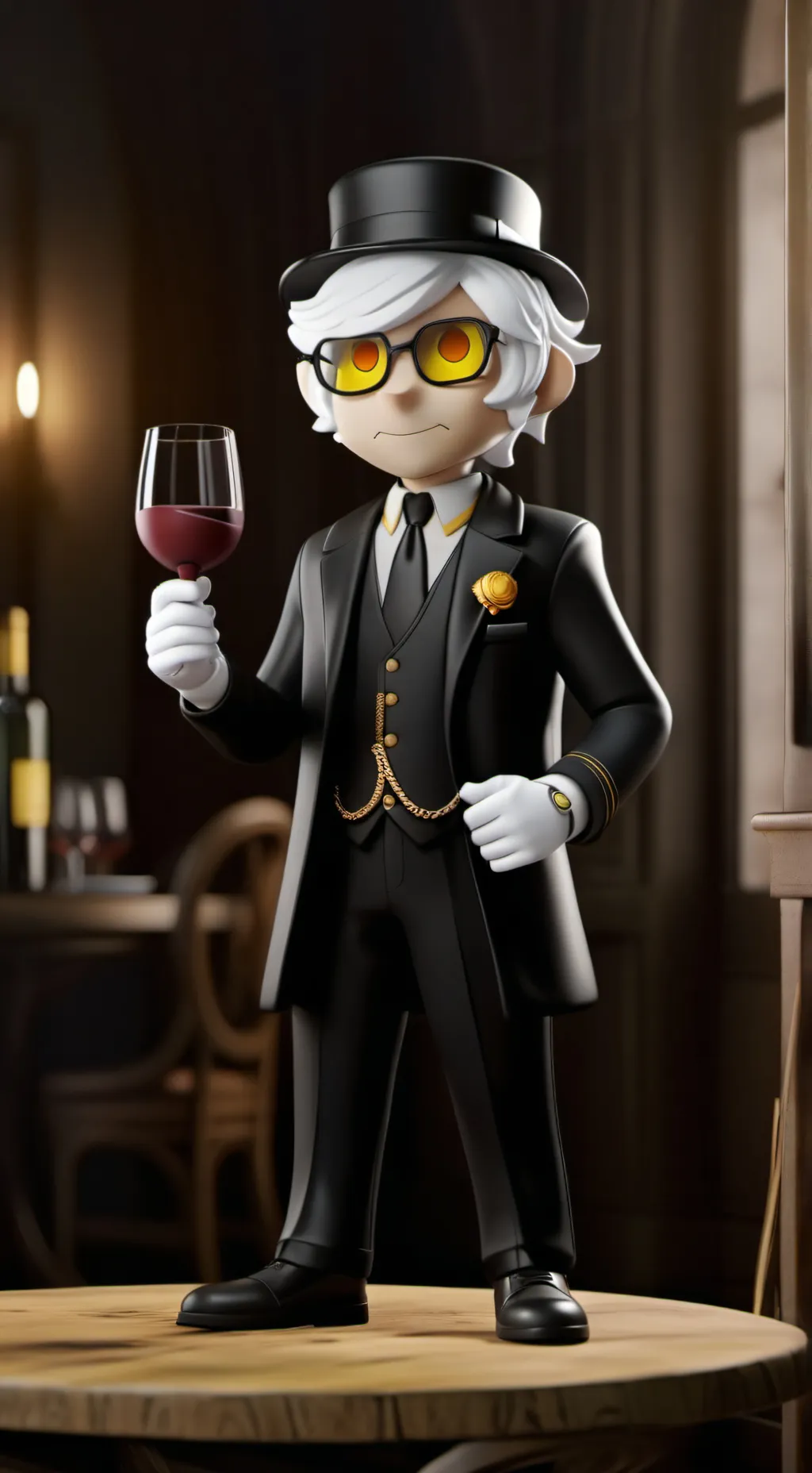 ai character: MD x Danganronpa background