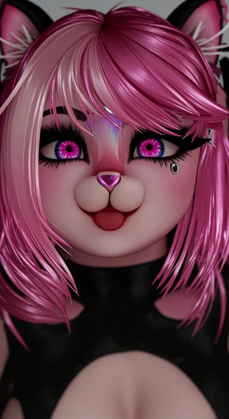 ai character: Kiara Kitty background