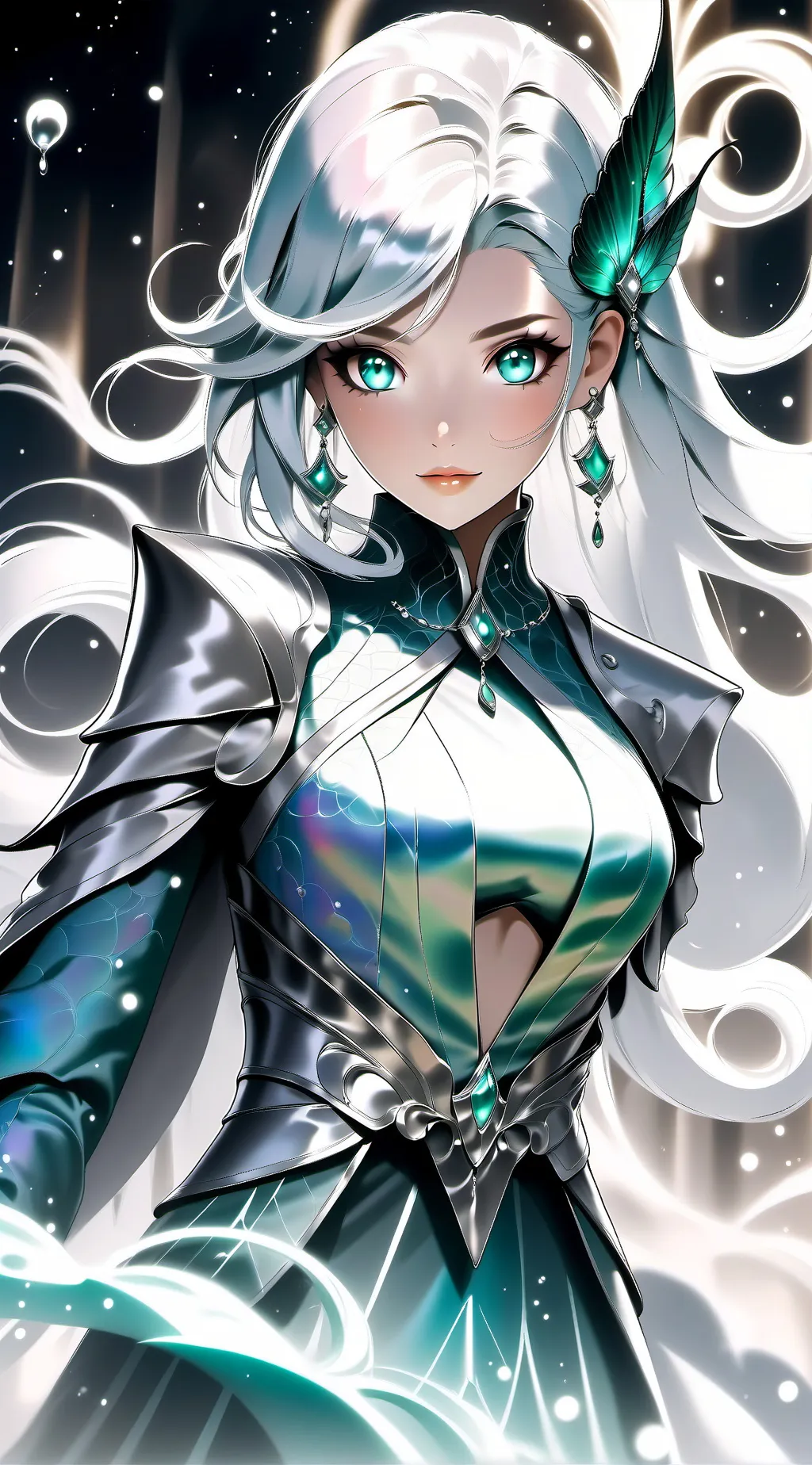 ai character: opal background