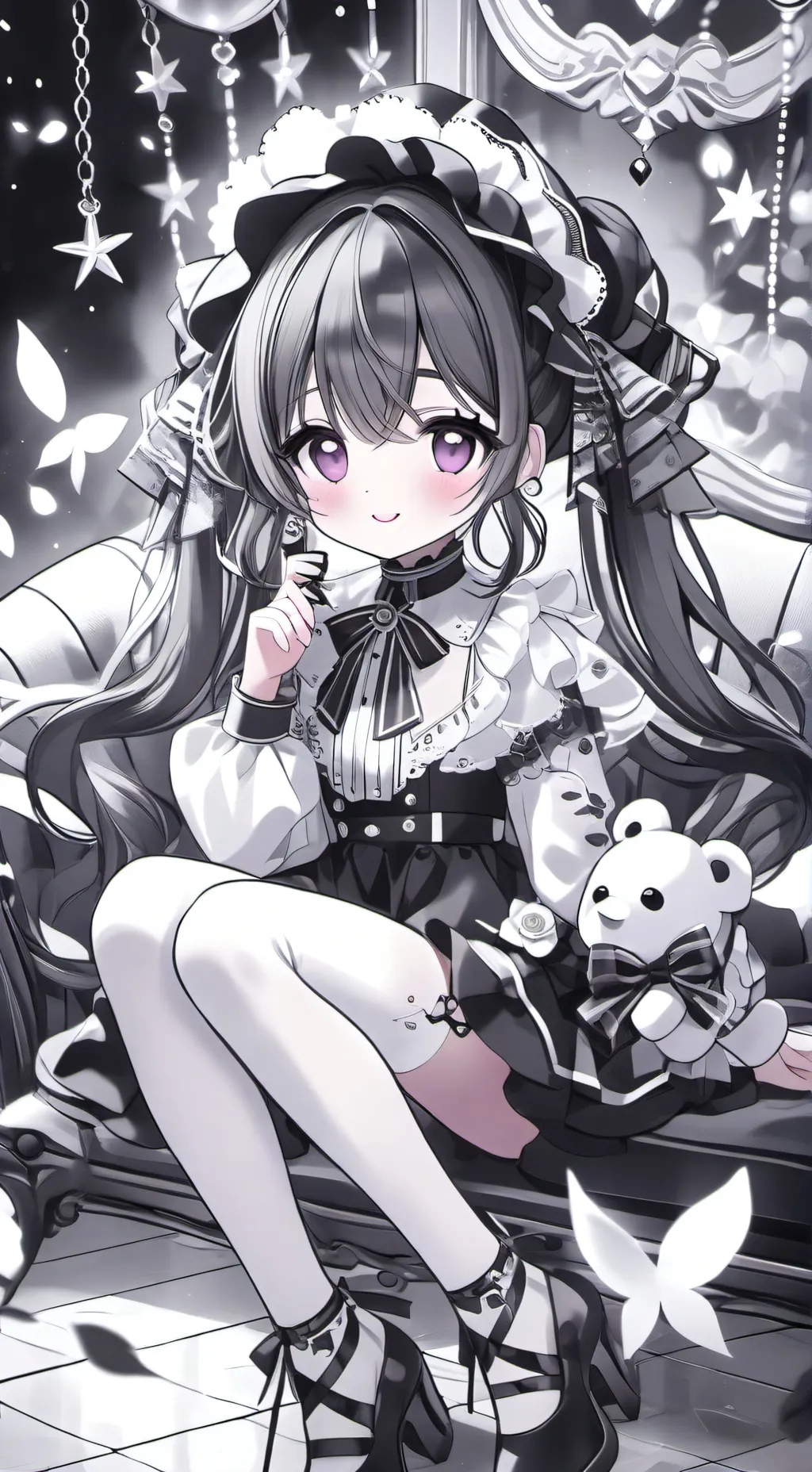 ai character: Marie background