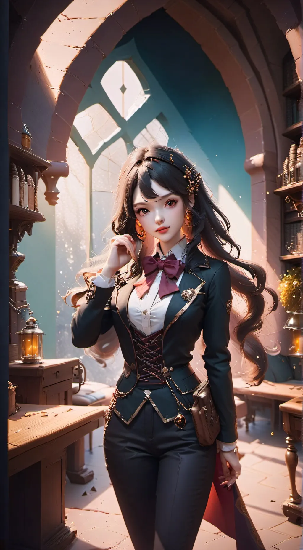 ai character: liar! background