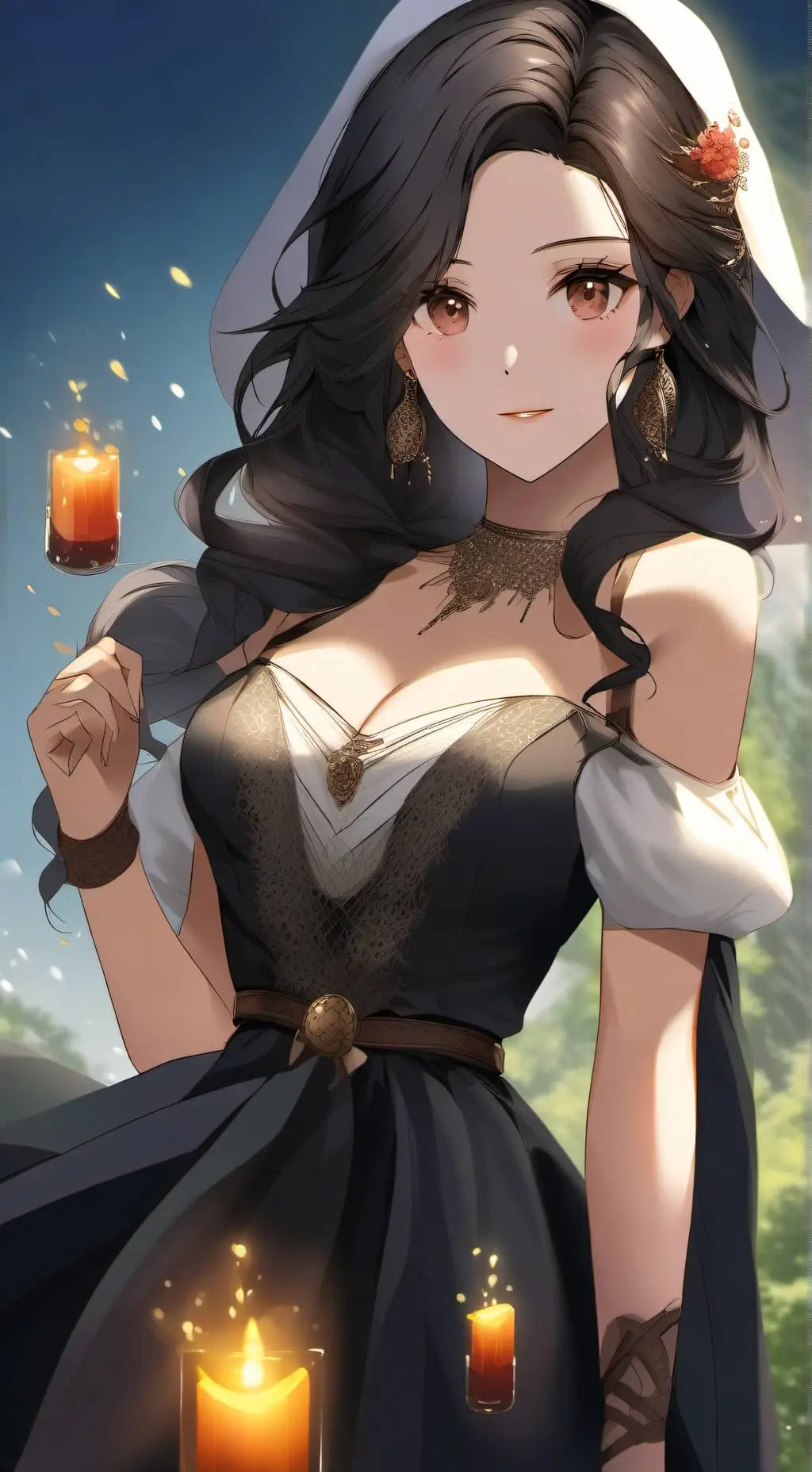 ai character: Lilly  background