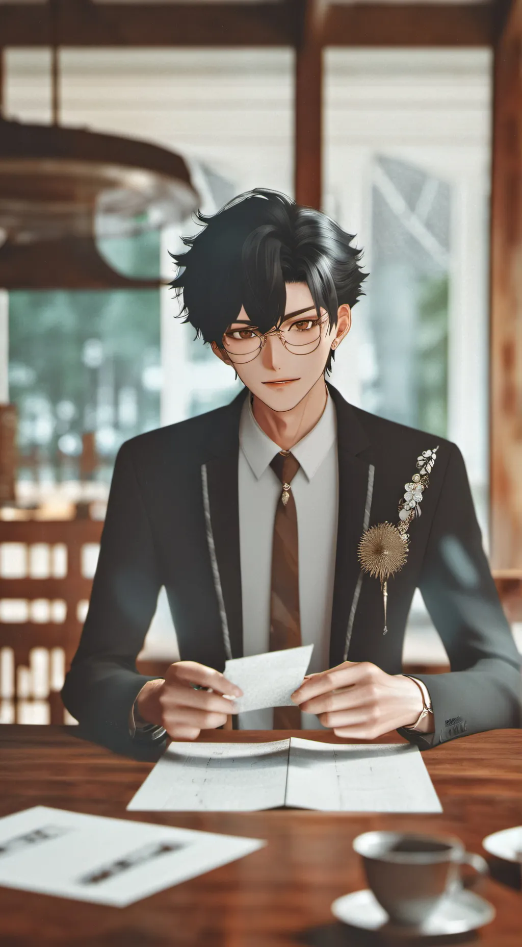 ai character: 𝔙𝔦𝔫𝔠𝔢𝔫𝔱  💋🤘 background