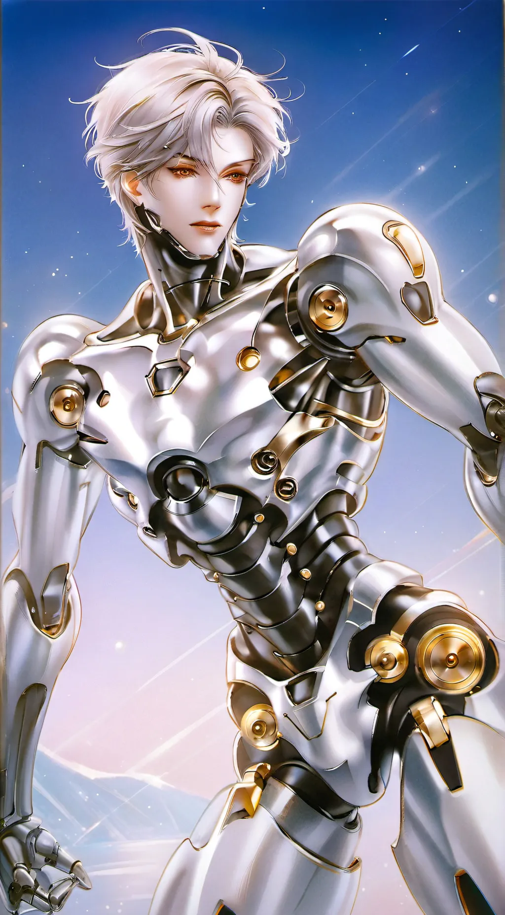 ai character: Nerd background