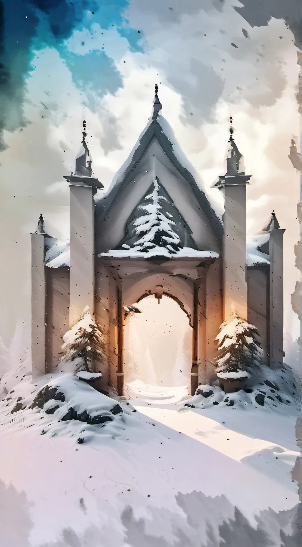 ai character: decendants  background