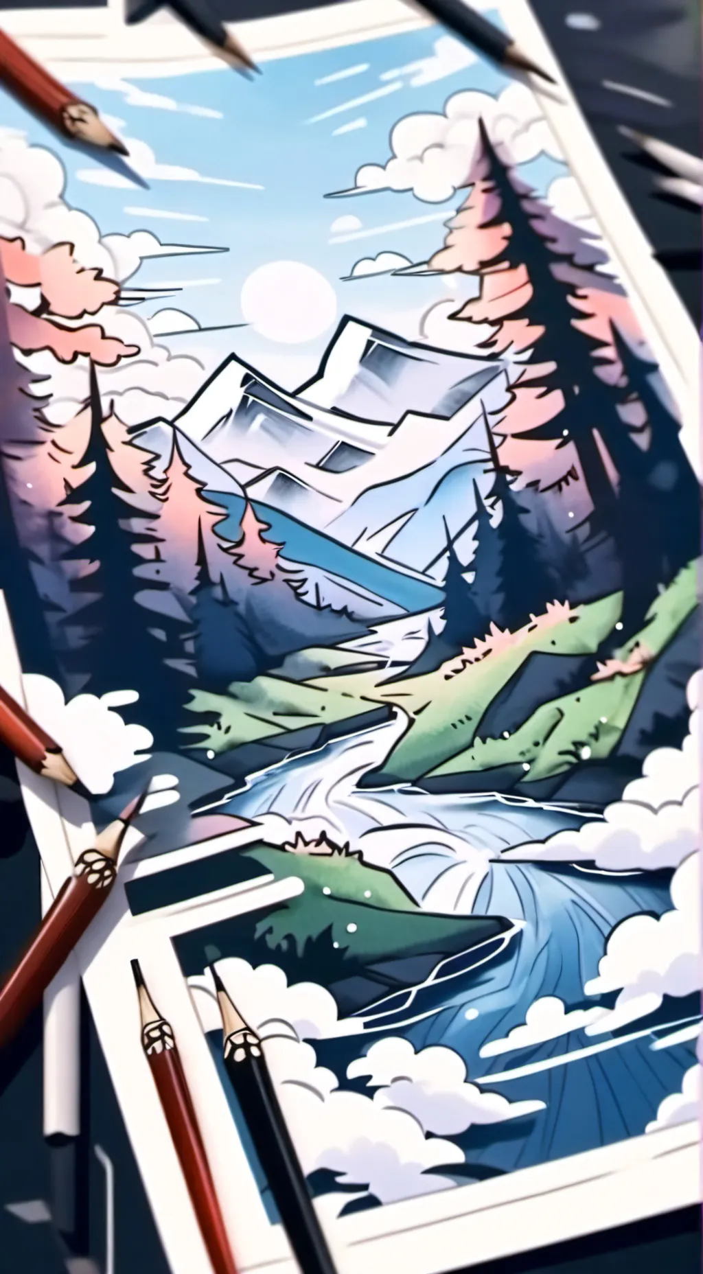 ai character: sprunki!! background