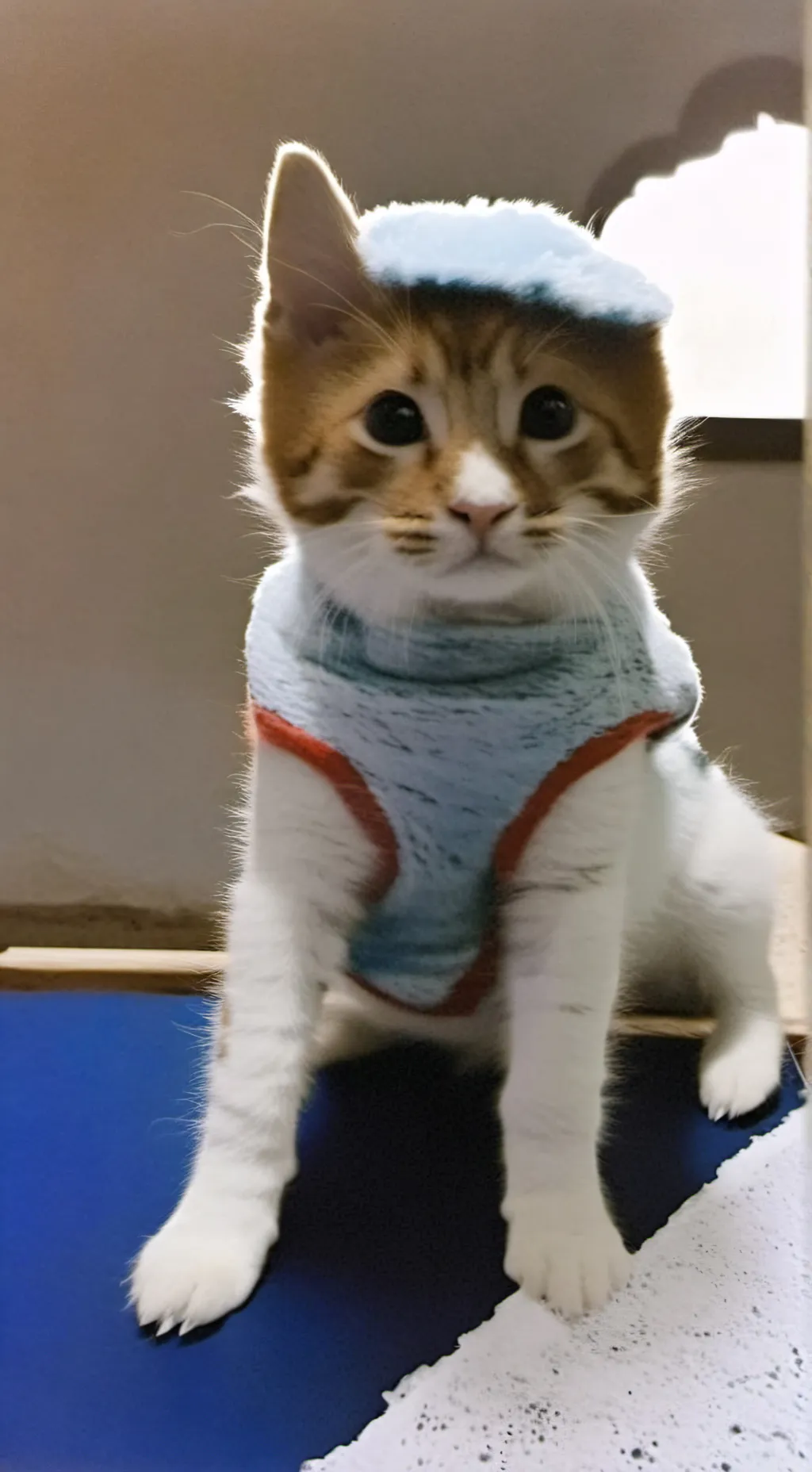 ai character: Cat background