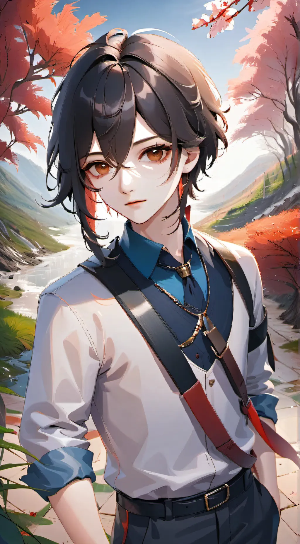 ai character: denki background