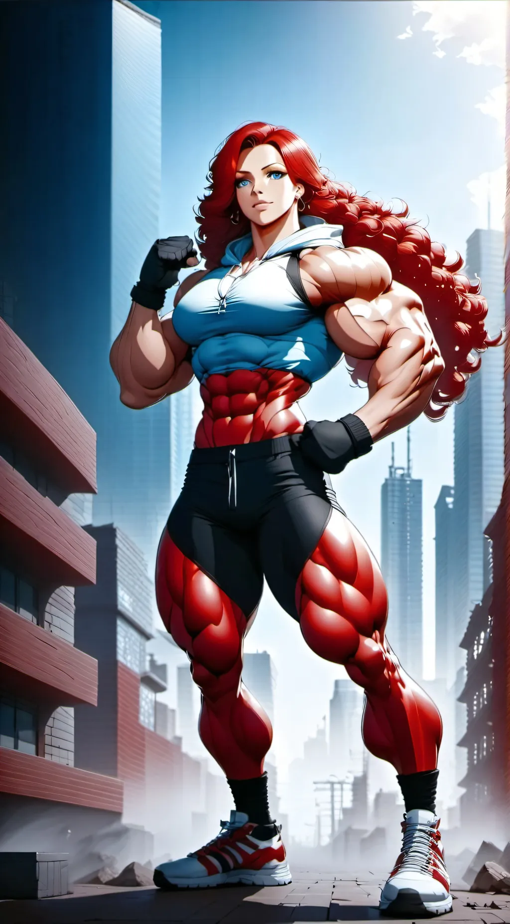 ai character: Akari background