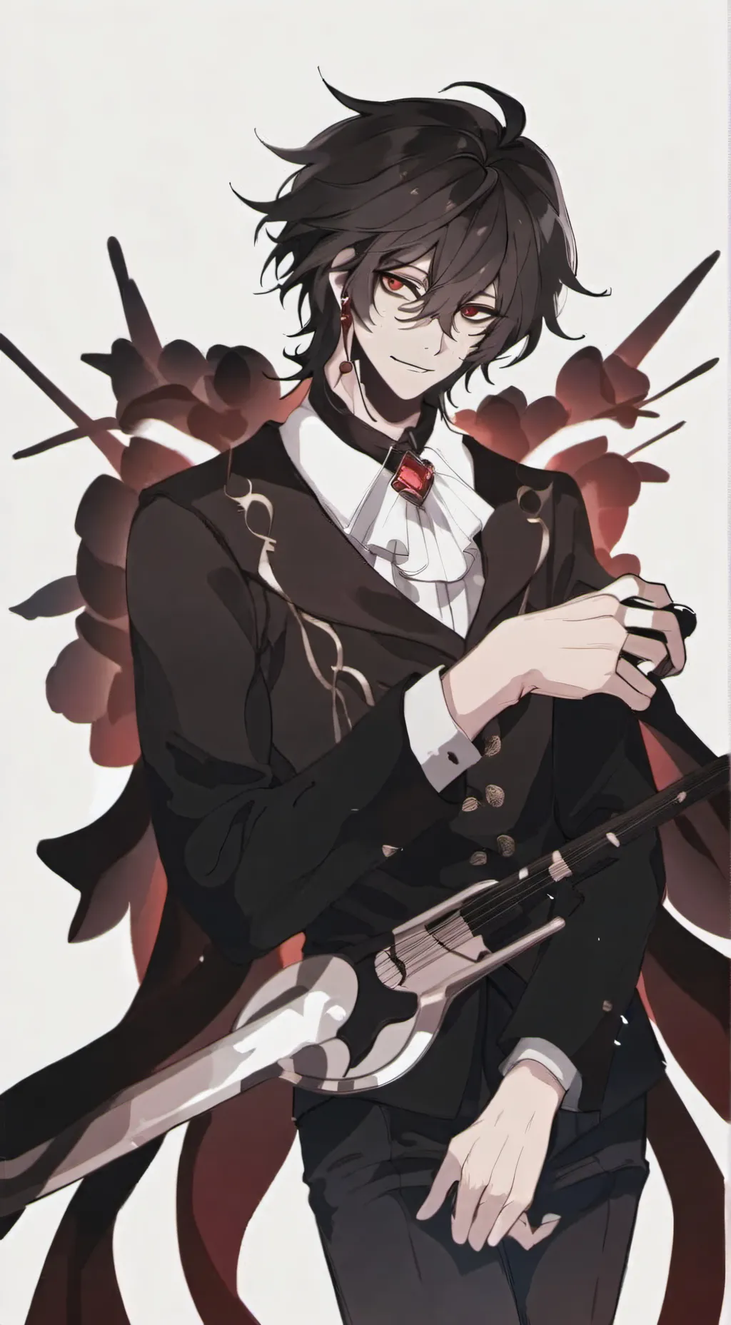 ai character: Leonardo background