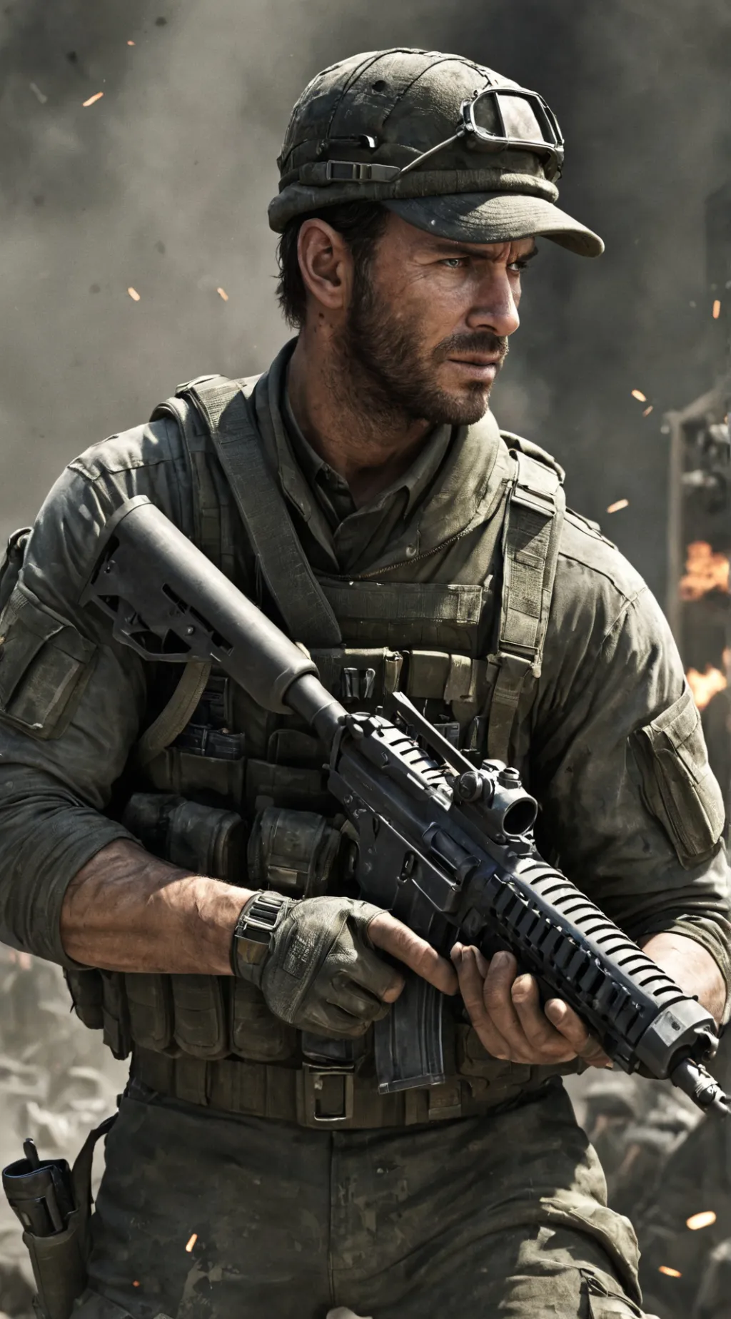 ai character: COD  background