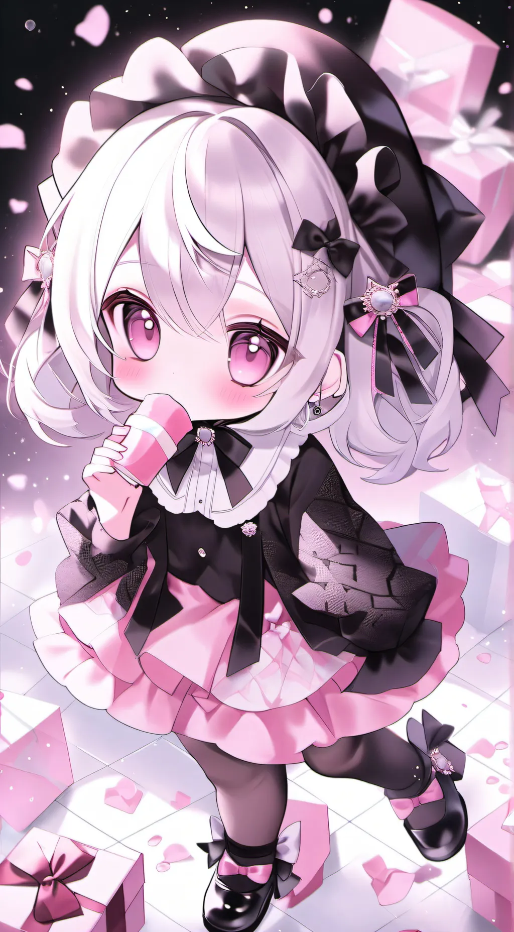 ai character: U CHOOSE background