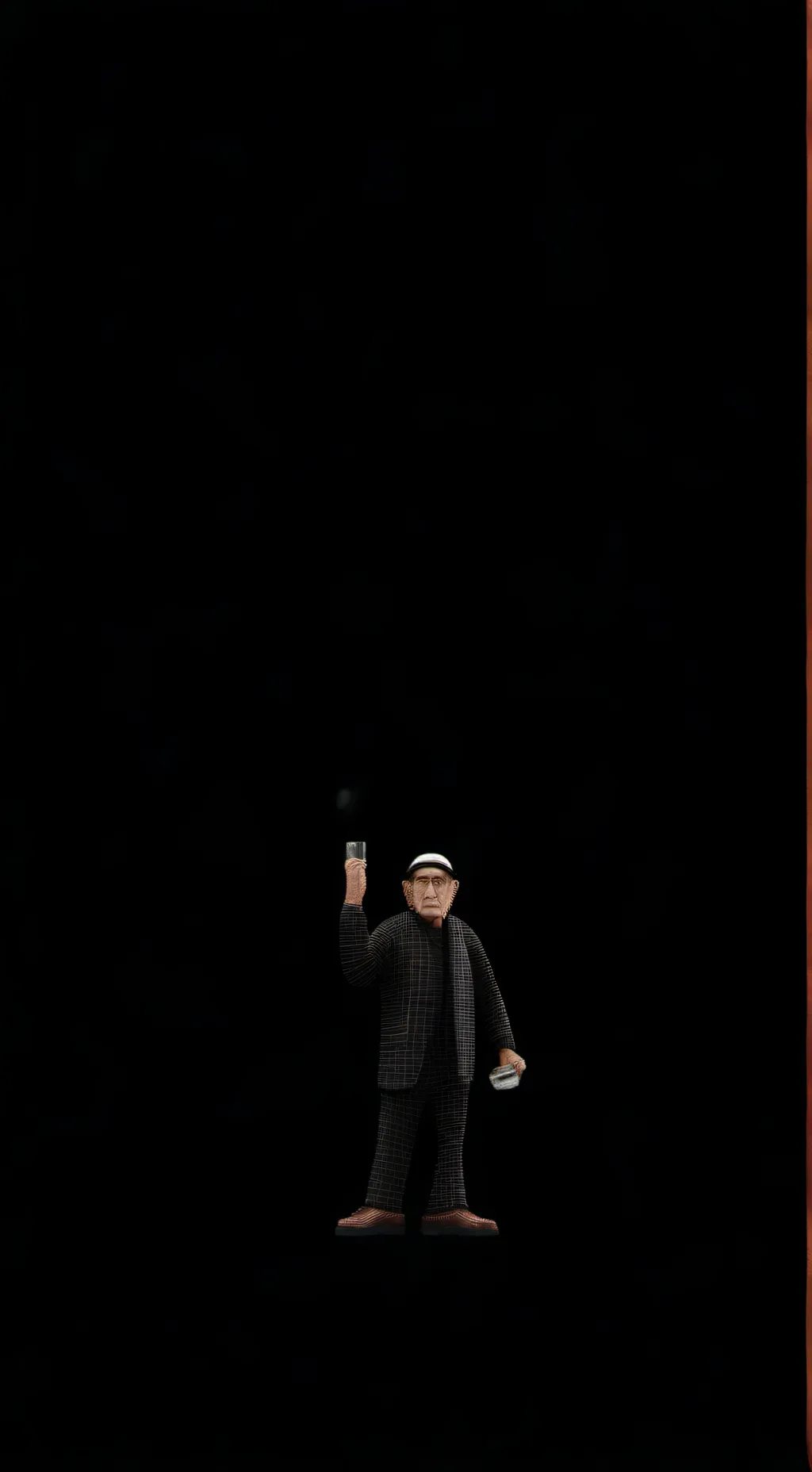 ai character: titan tv woman 3 background