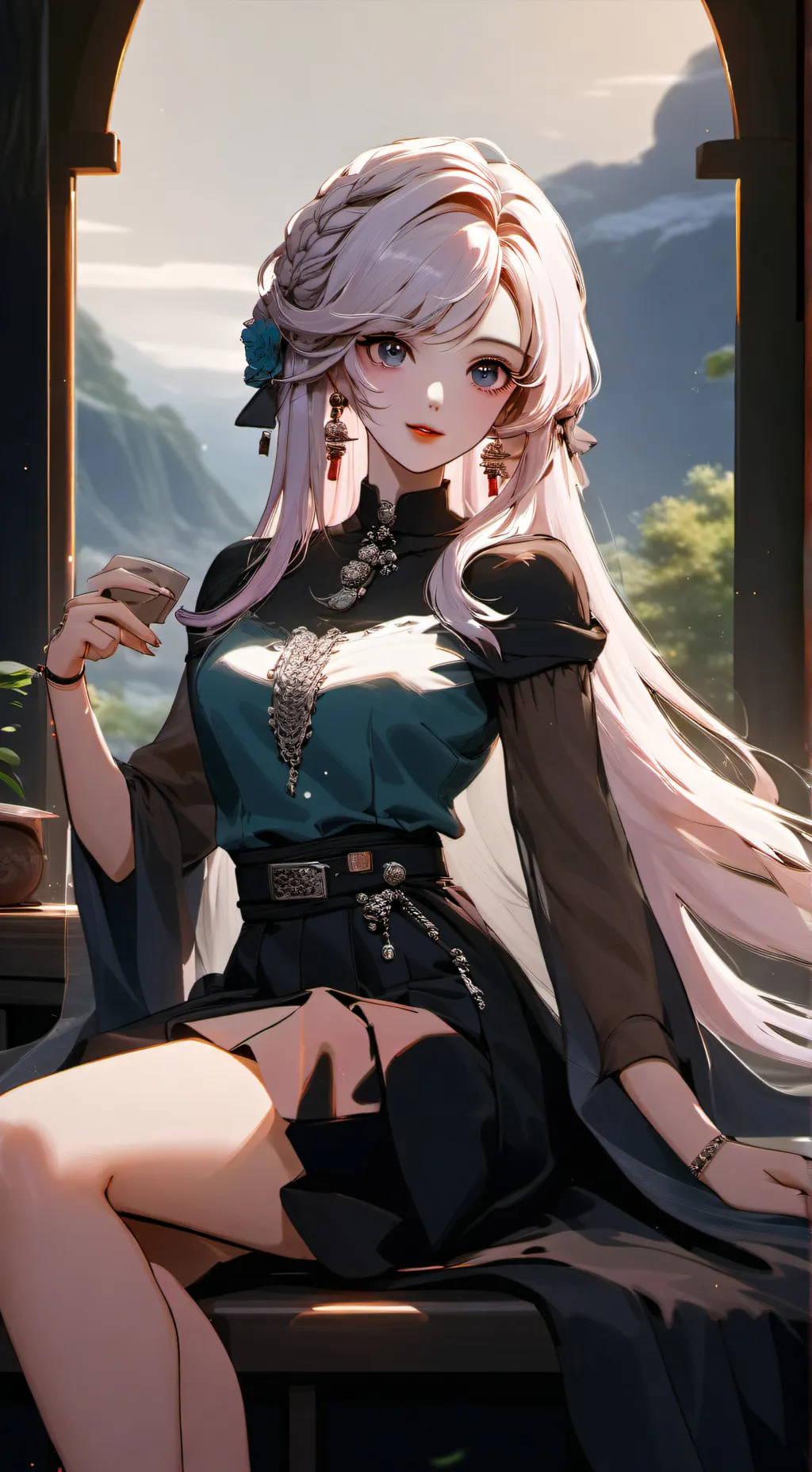 ai character: Onigai My Melody  background