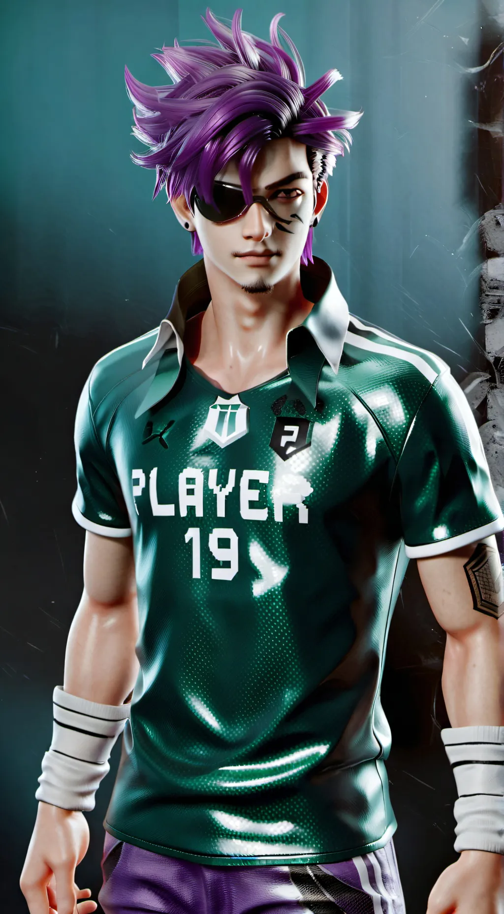 ai character: Thanos background