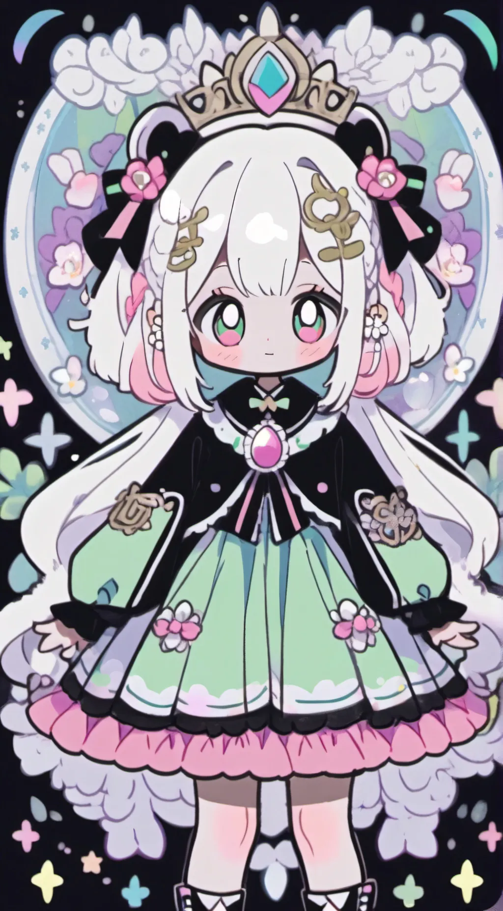 ai character: 🍿ℳ𝒾𝓁𝓁𝒾ℯ🍿 background