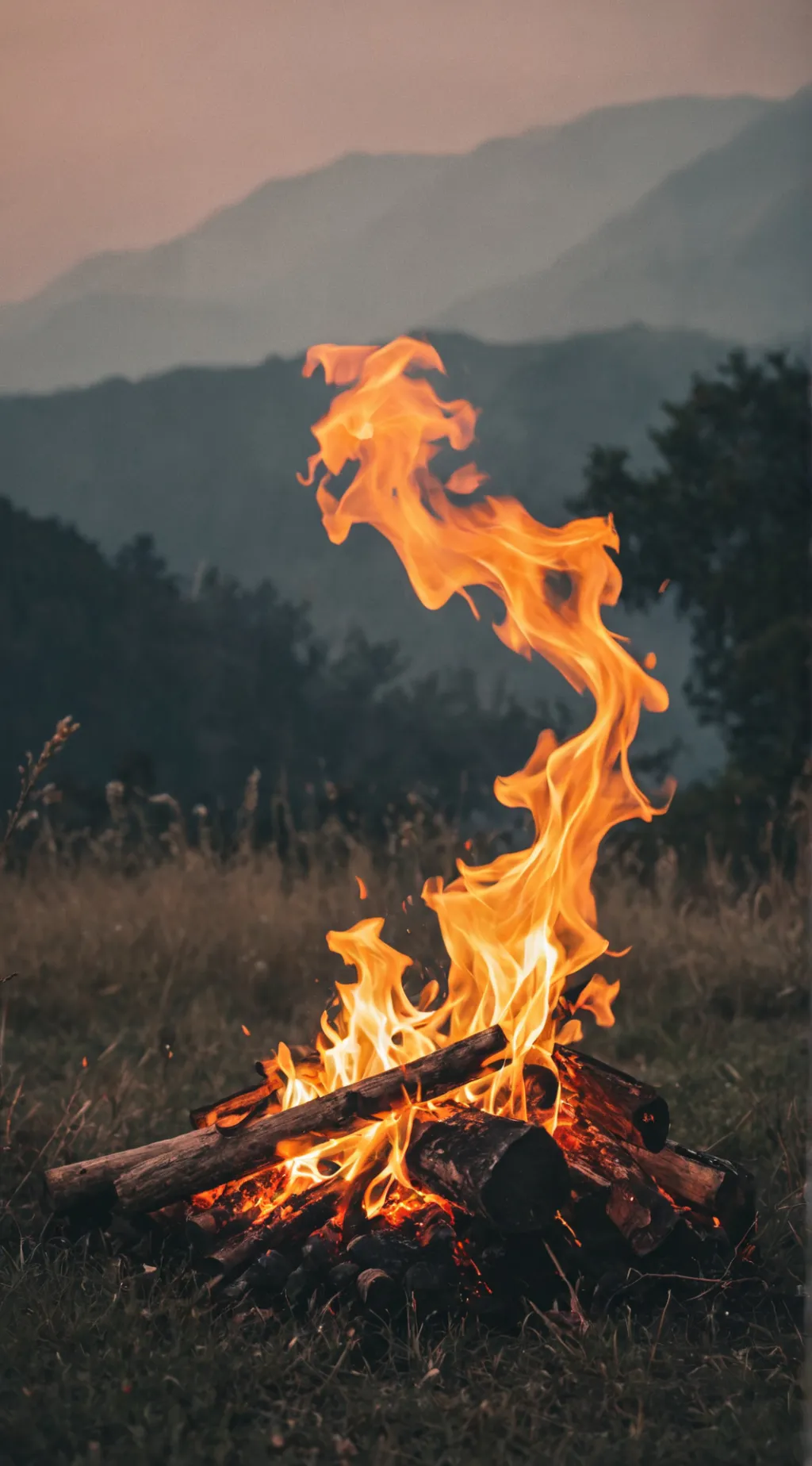 ai character: Mha fire background