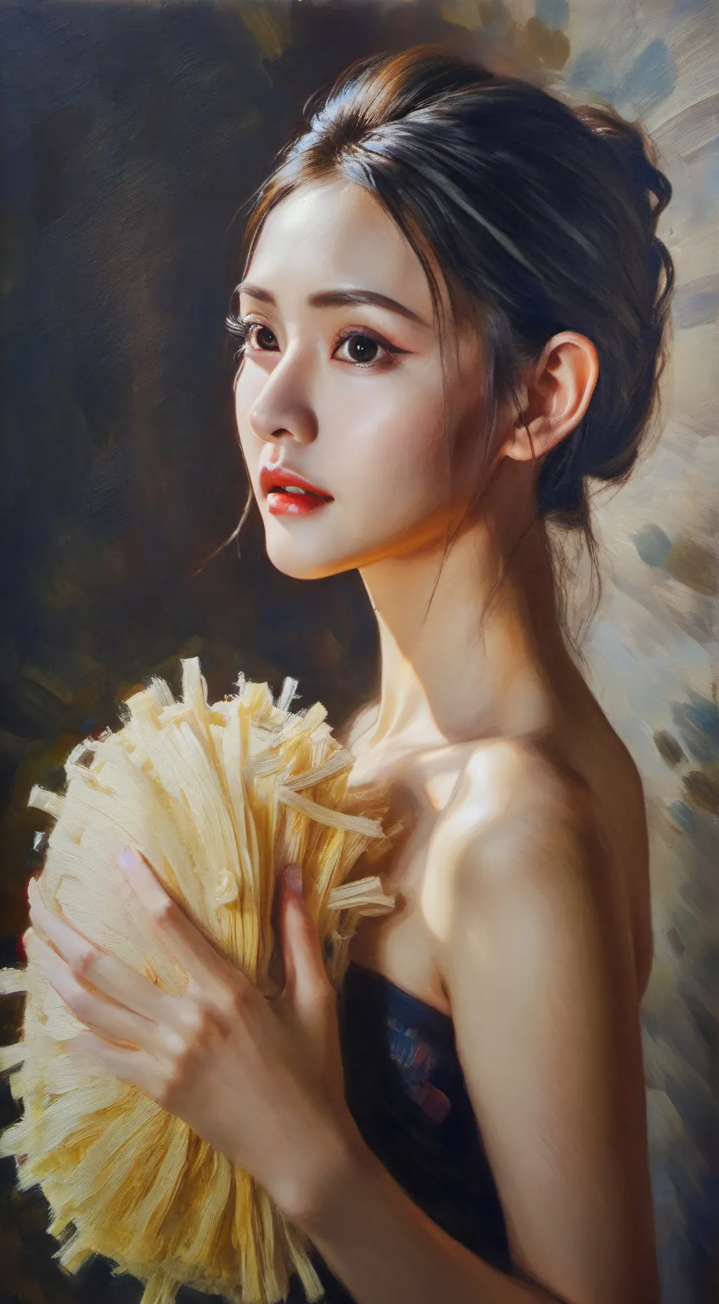 ai character: giantess ex background