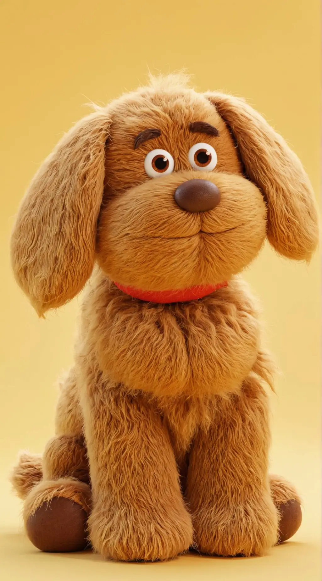 ai character: pooche and pasny background