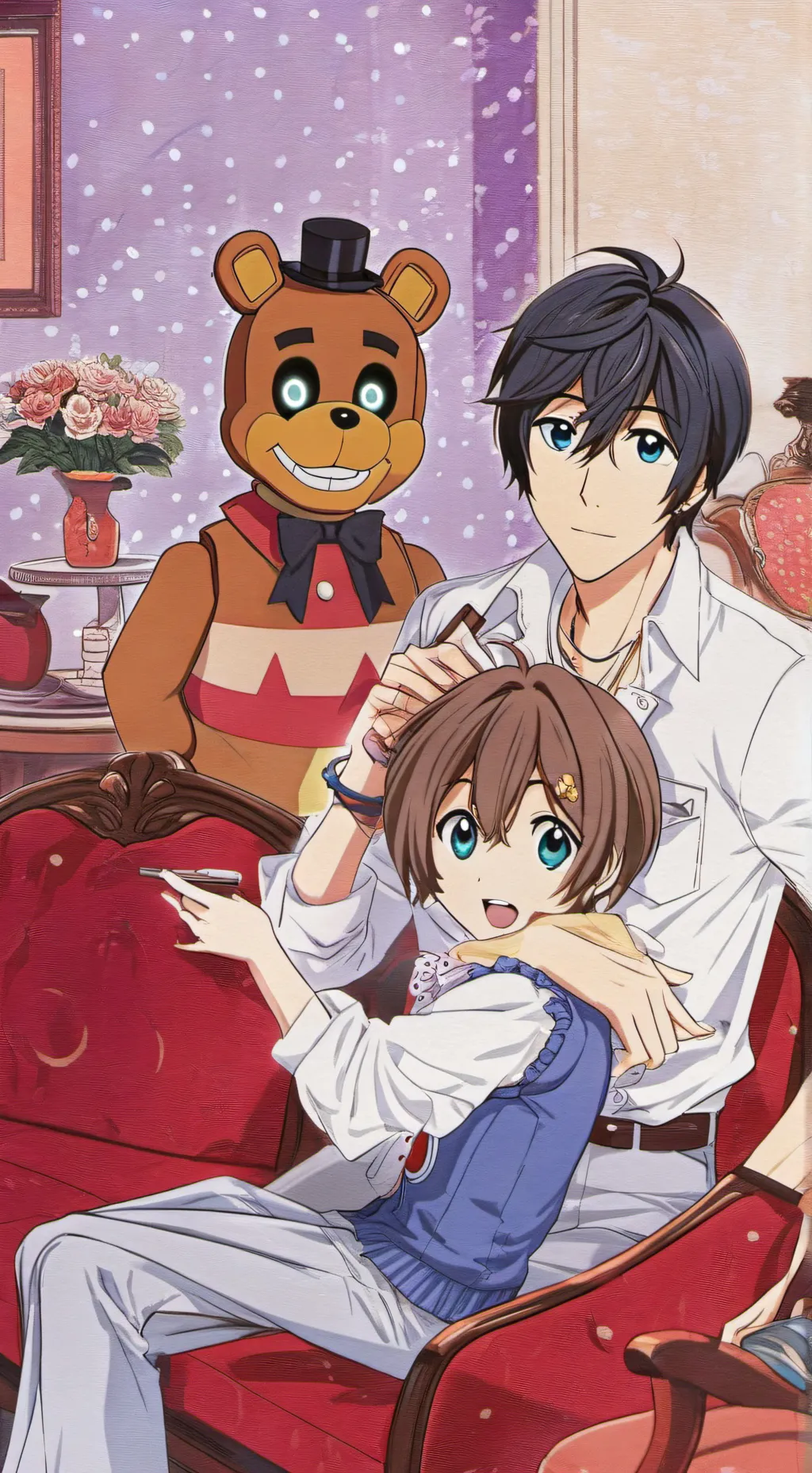 ai character: fnaf rp background