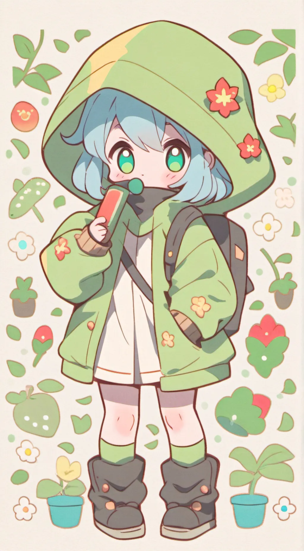 ai character: Hogwarts  background