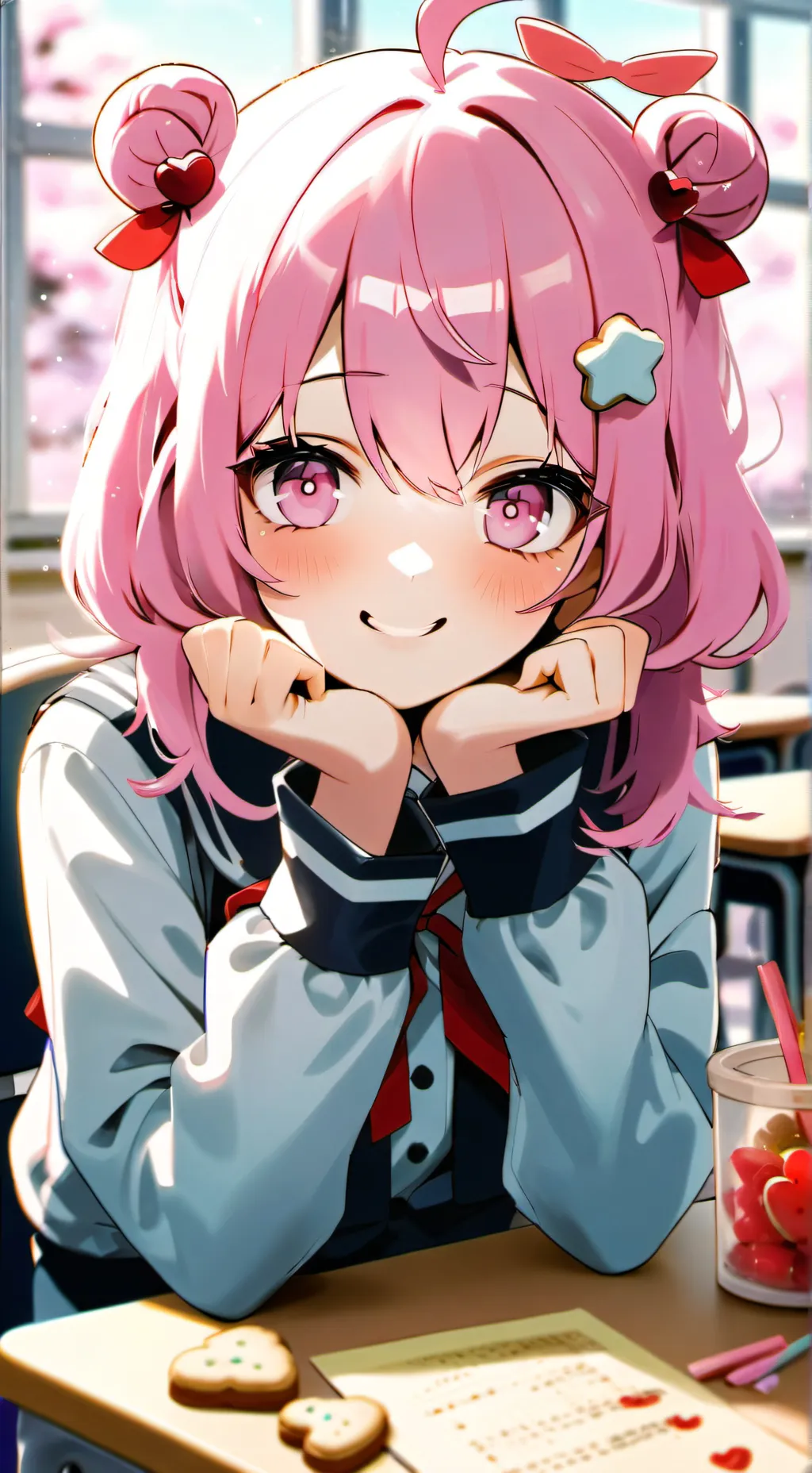 ai character: Himari background