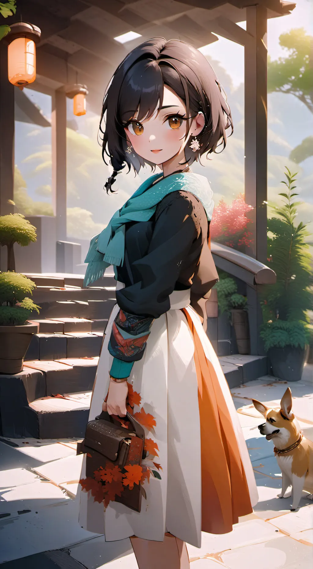 ai character: alicia background