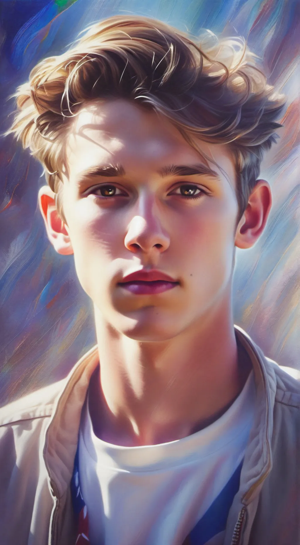 ai character: american bully background