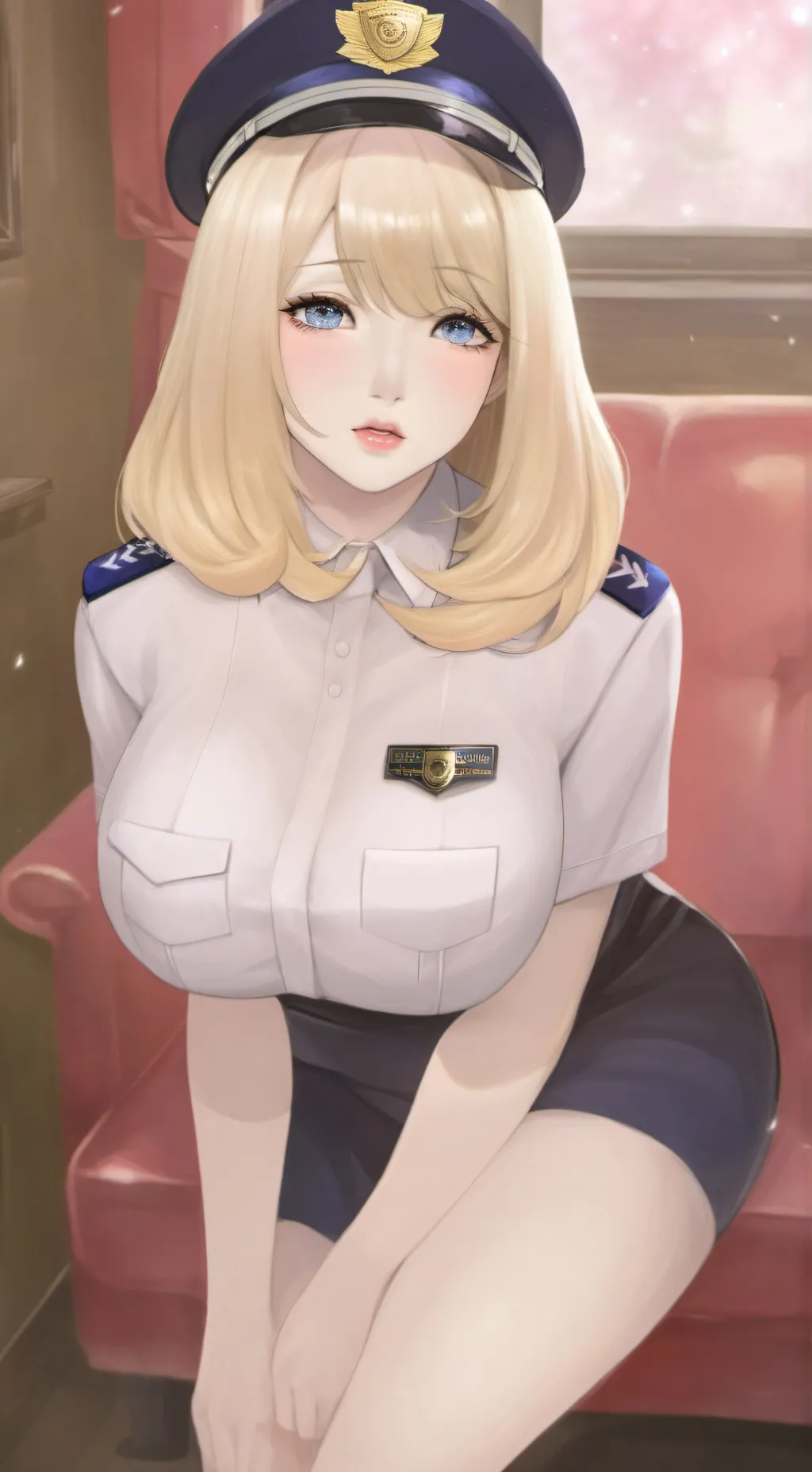 ai character: Officer Katie background