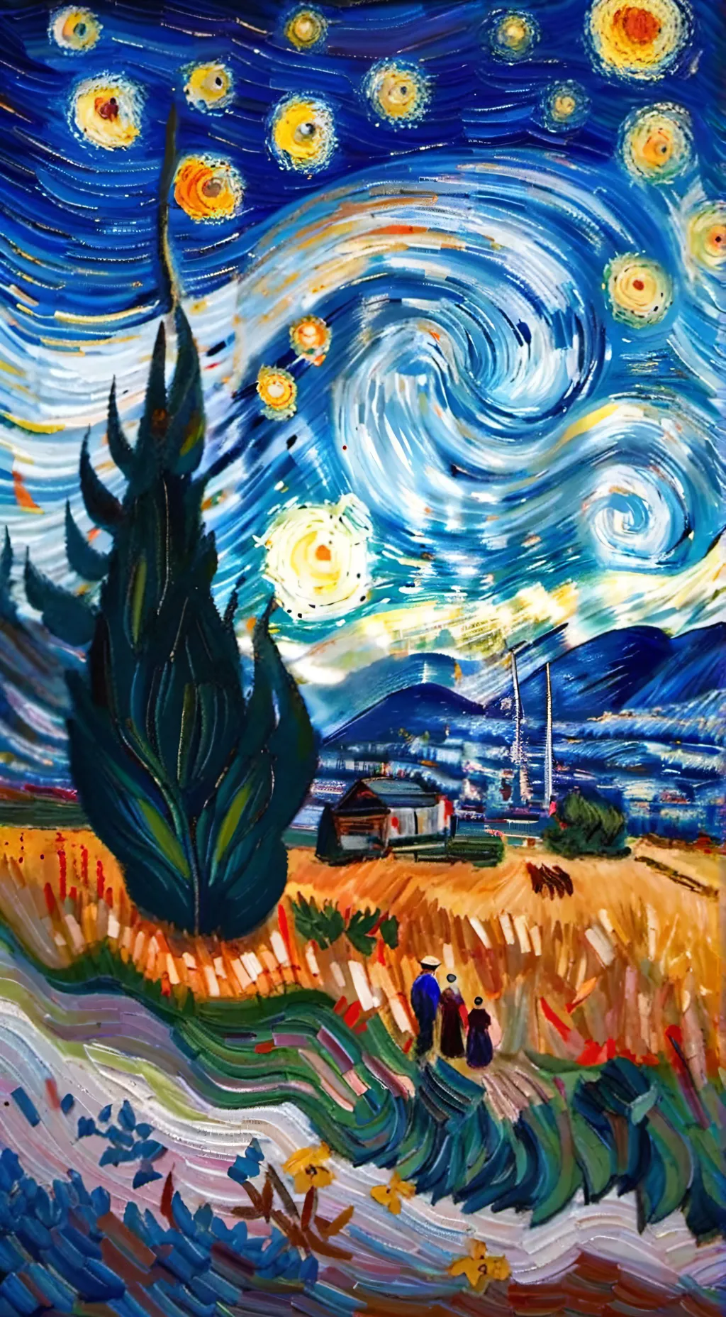 ai character: don't say number 6 background