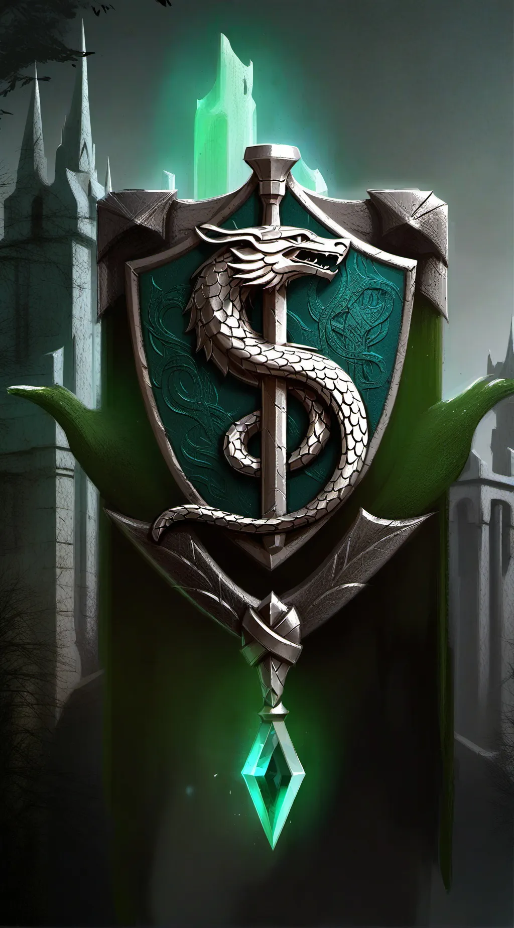 ai character: Slytherin gang background